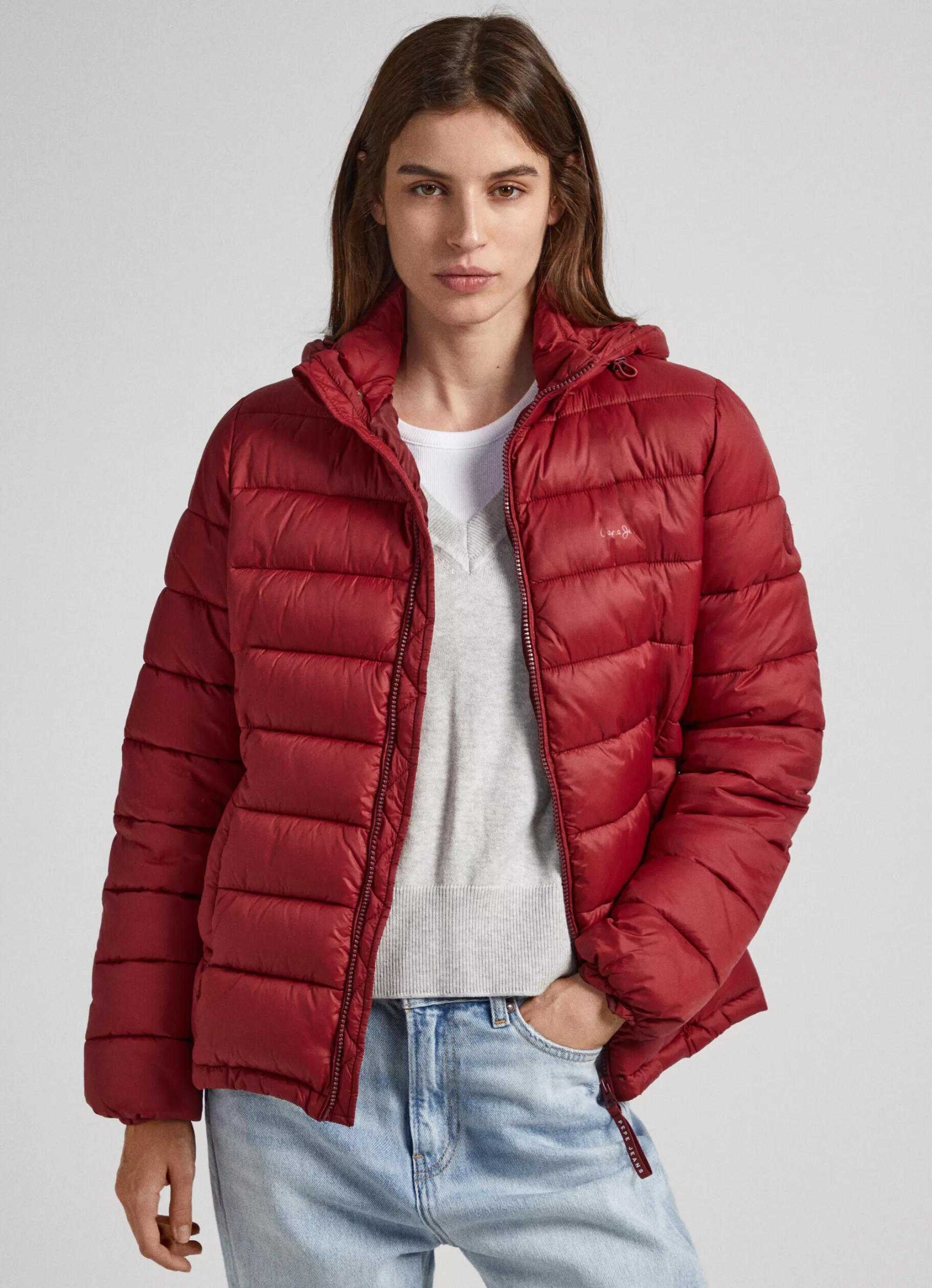 Mulher Pepe Jeans Casaco E Jaquetas>Blusao Acolchoado