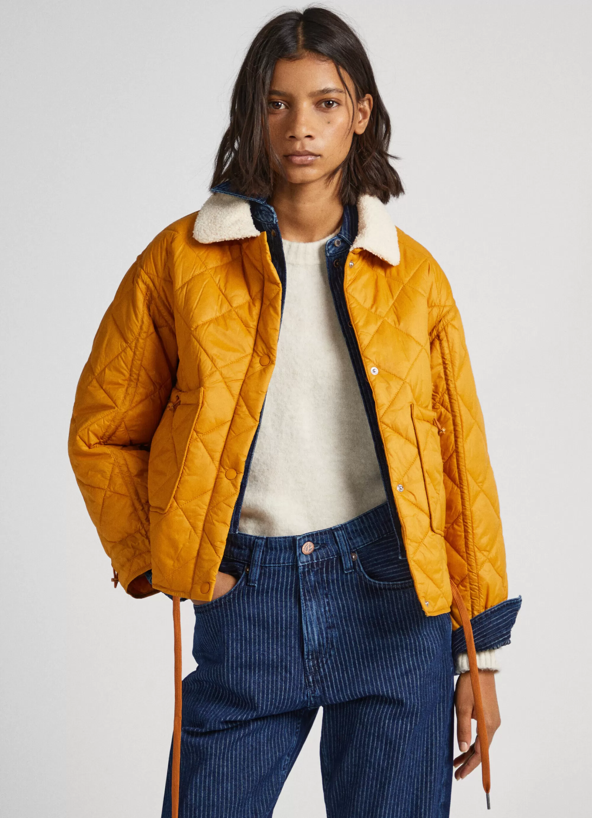 Mulher Pepe Jeans Casaco E Jaquetas>Blusao Acolchoado
