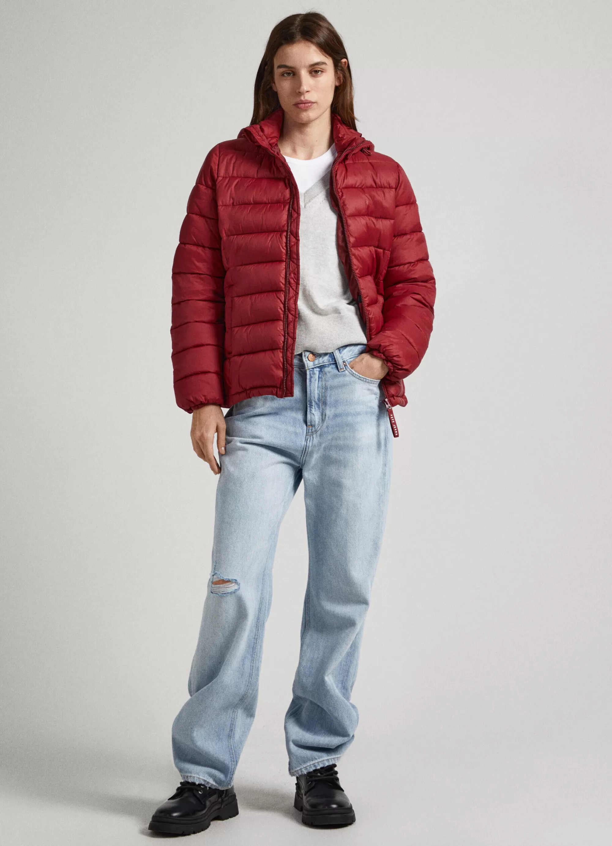 Mulher Pepe Jeans Casaco E Jaquetas>Blusao Acolchoado