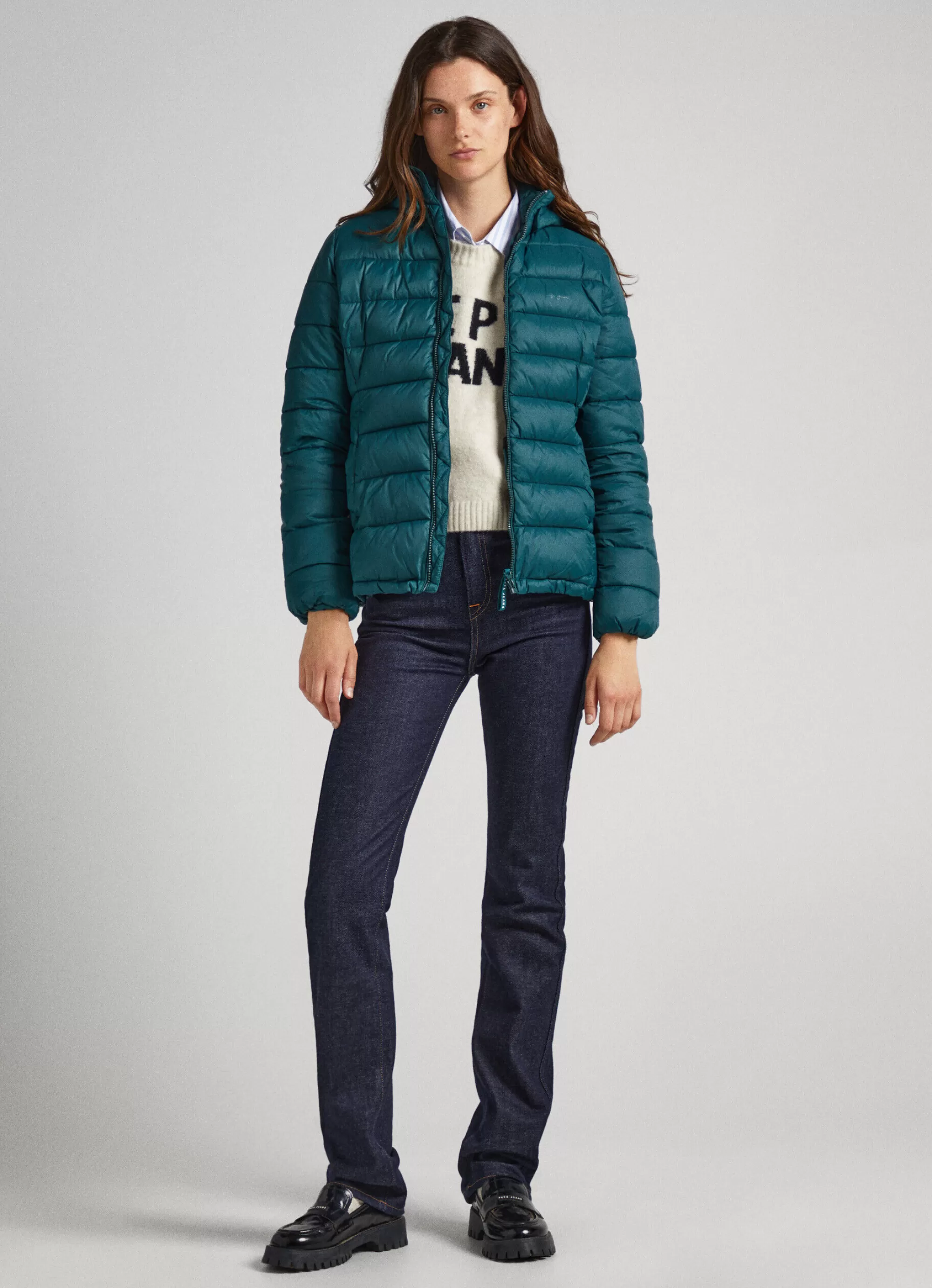Mulher Pepe Jeans Casaco E Jaquetas>Blusao Acolchoado