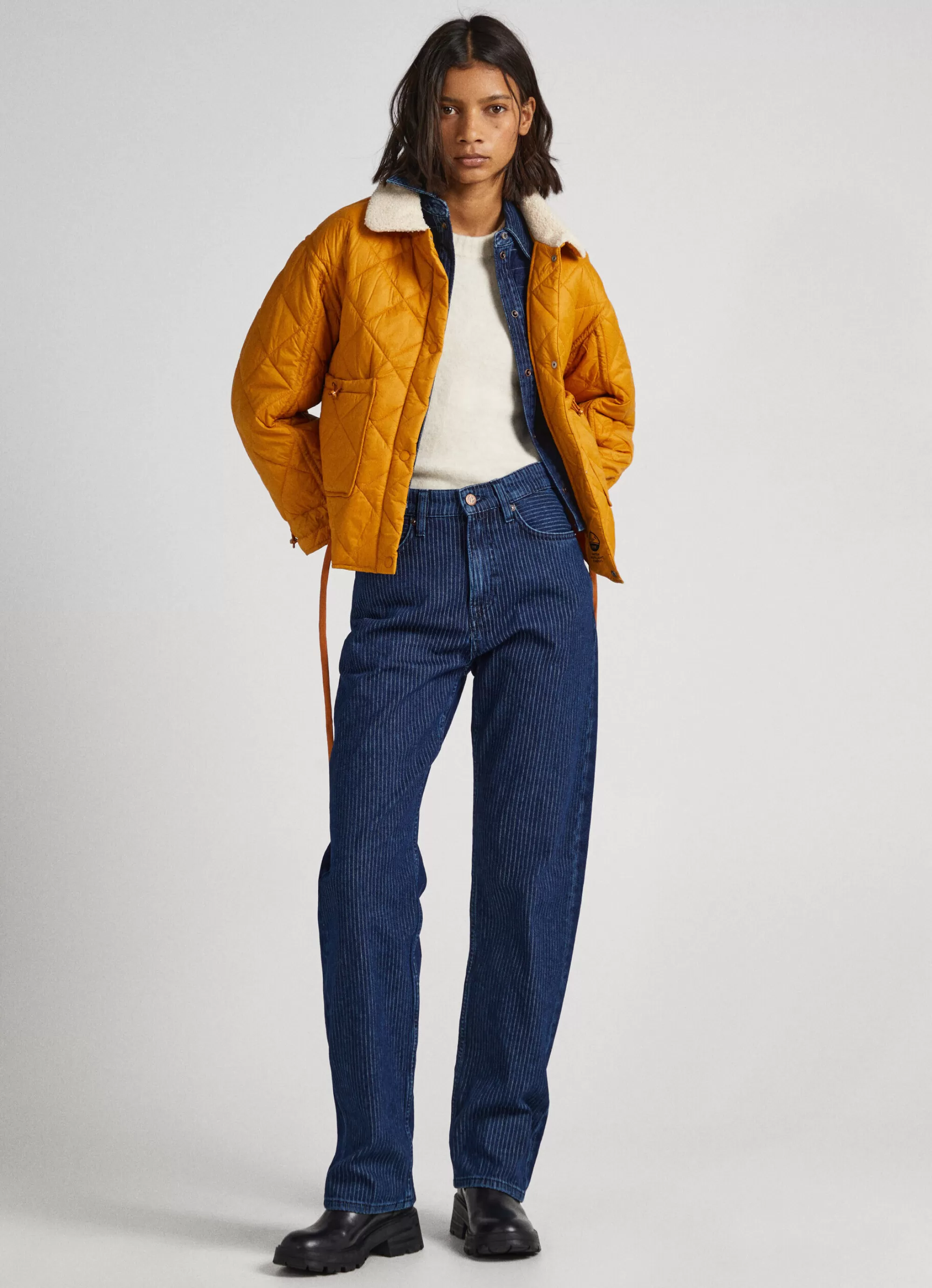 Mulher Pepe Jeans Casaco E Jaquetas>Blusao Acolchoado