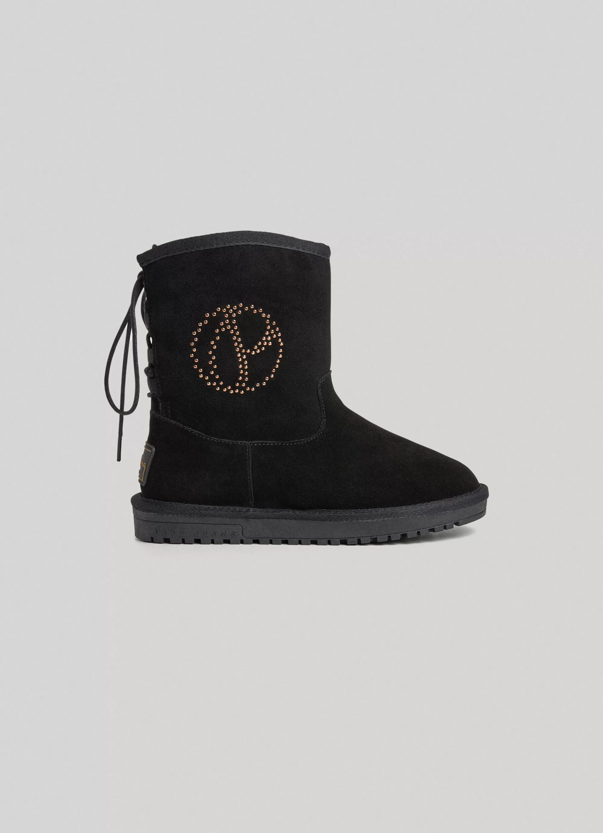 Mulher Pepe Jeans Botas E Sapatos>Botas De Camurca Cano Medio