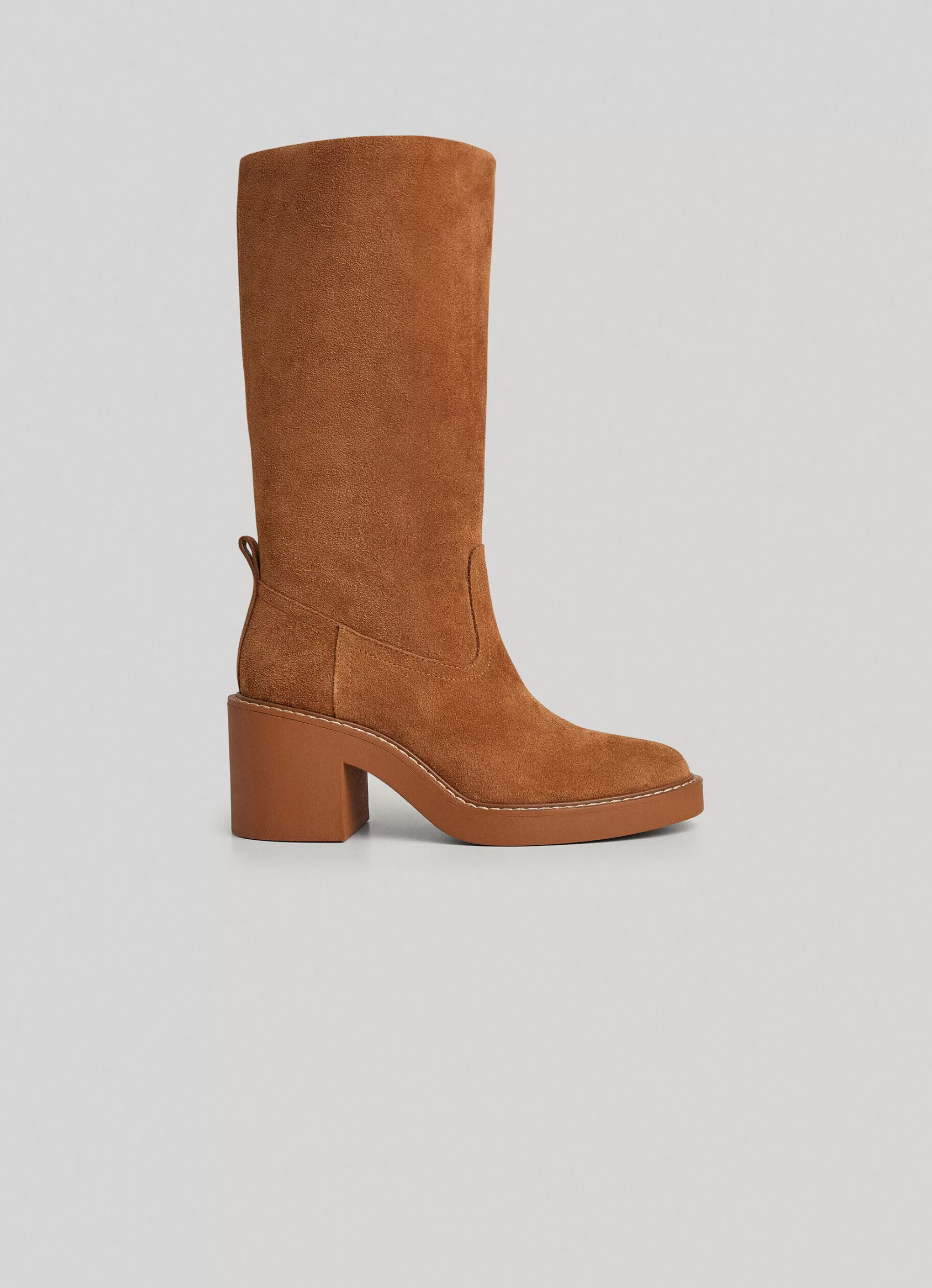 Mulher Pepe Jeans Botas E Sapatos>Botas De Cano Alto De Camurca