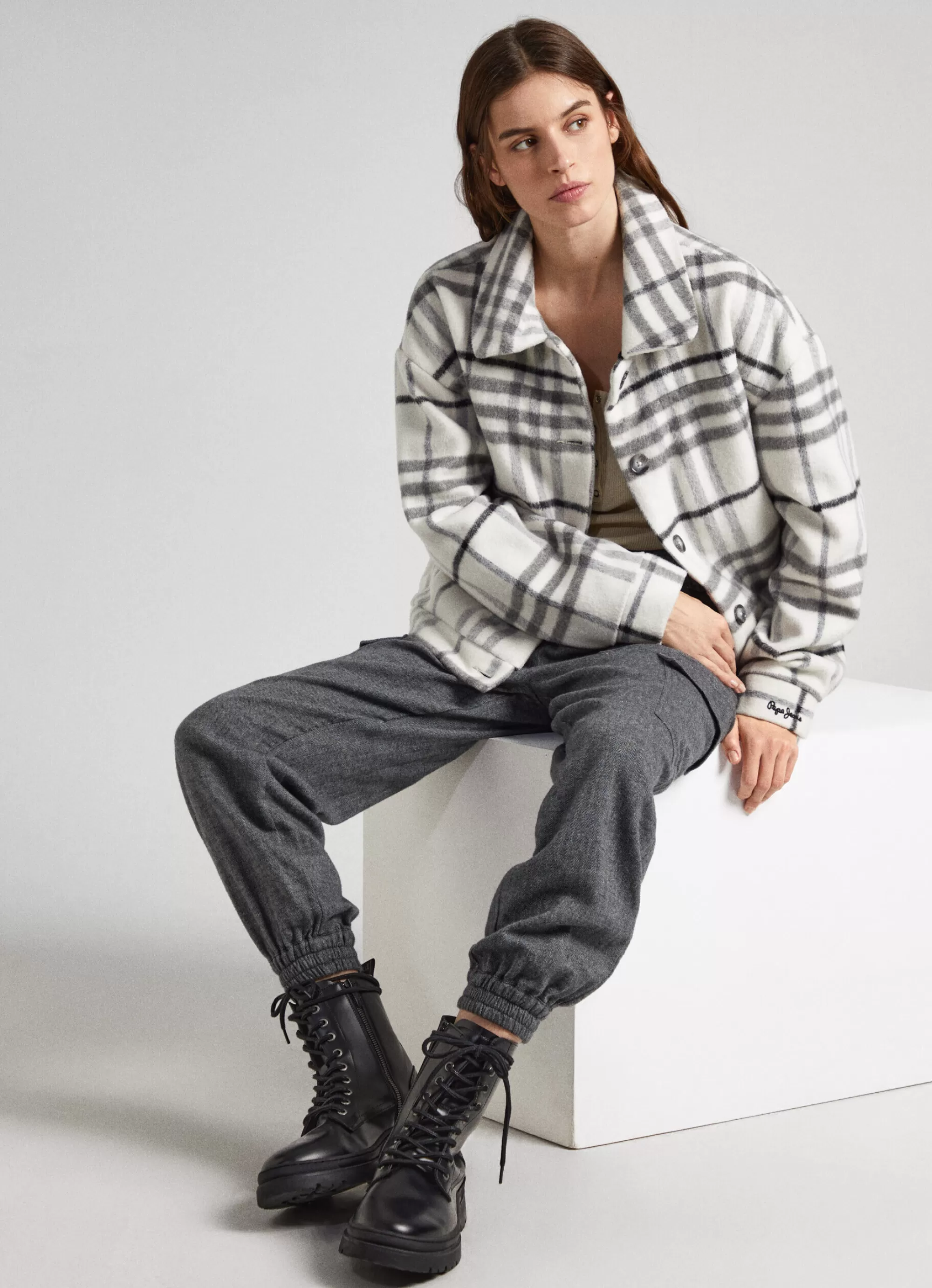 Mulher Pepe Jeans Botas E Sapatos>Botas Utility Cano Medio