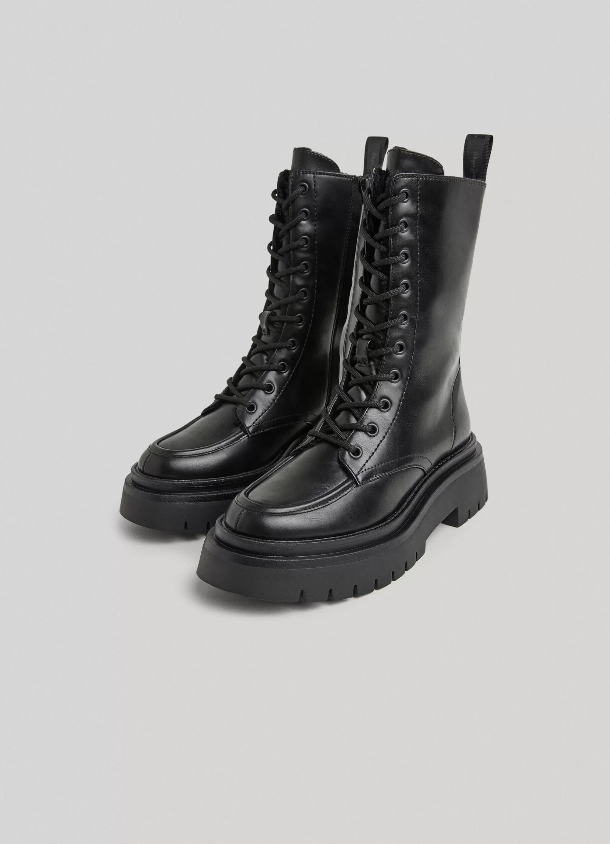Mulher Pepe Jeans Botas E Sapatos>Botas Utility Cano Medio