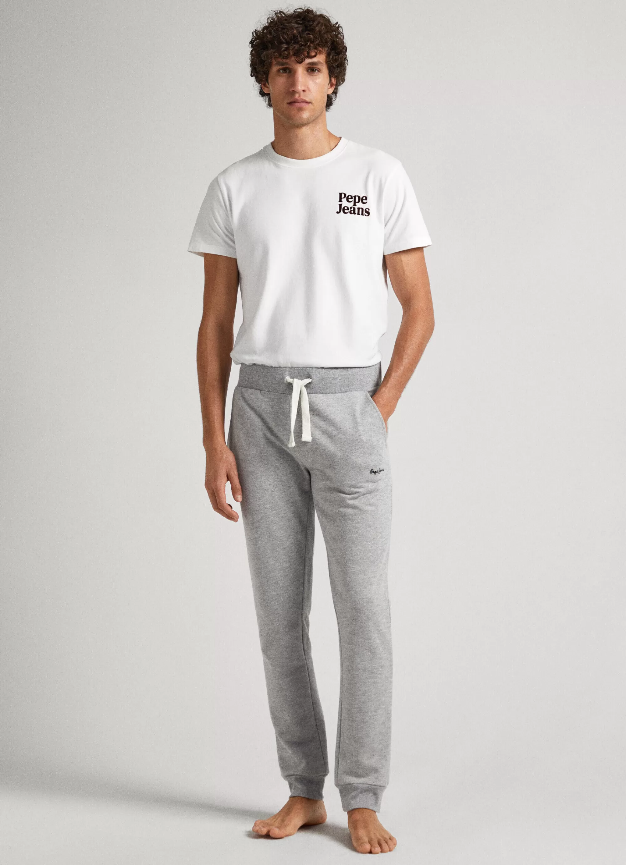 Homem Pepe Jeans Underwear>Calças Algodao Logo Estampado