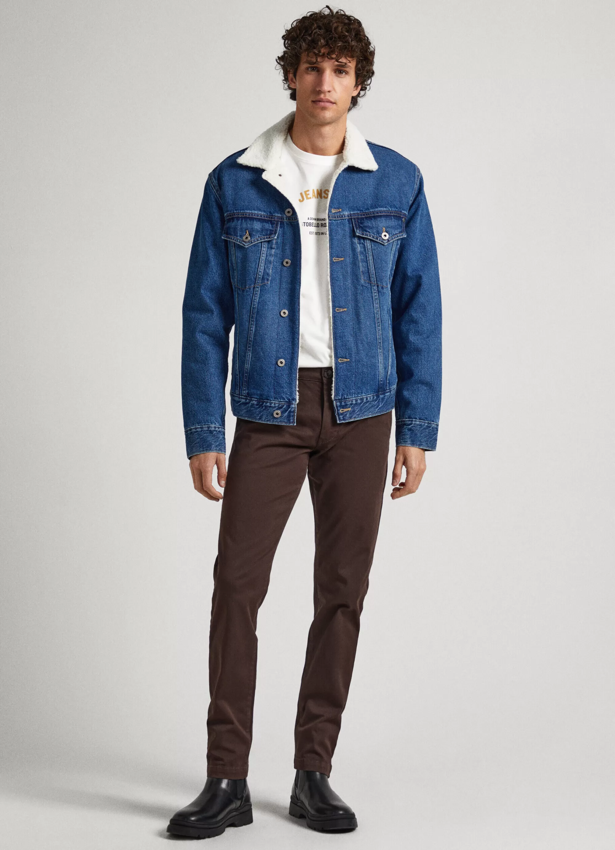 Homem Pepe Jeans Calças>Calças Chino Slim Charly