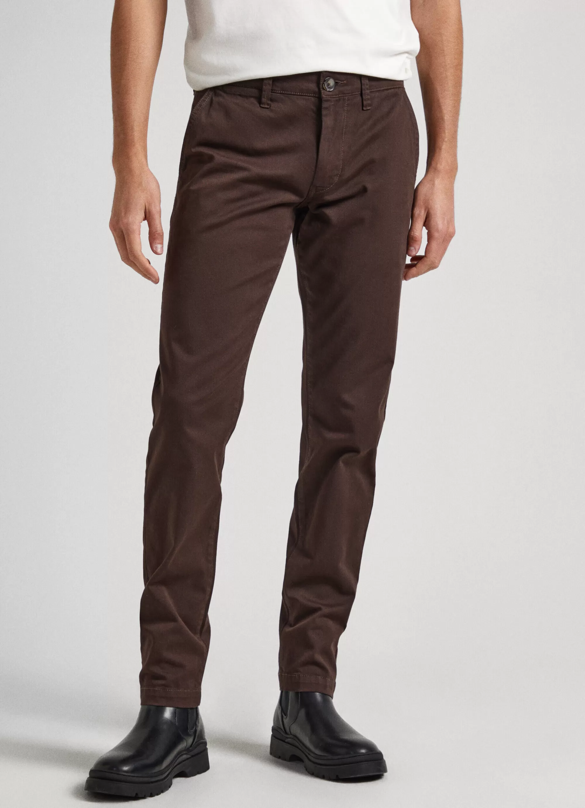 Homem Pepe Jeans Calças>Calças Chino Slim Charly