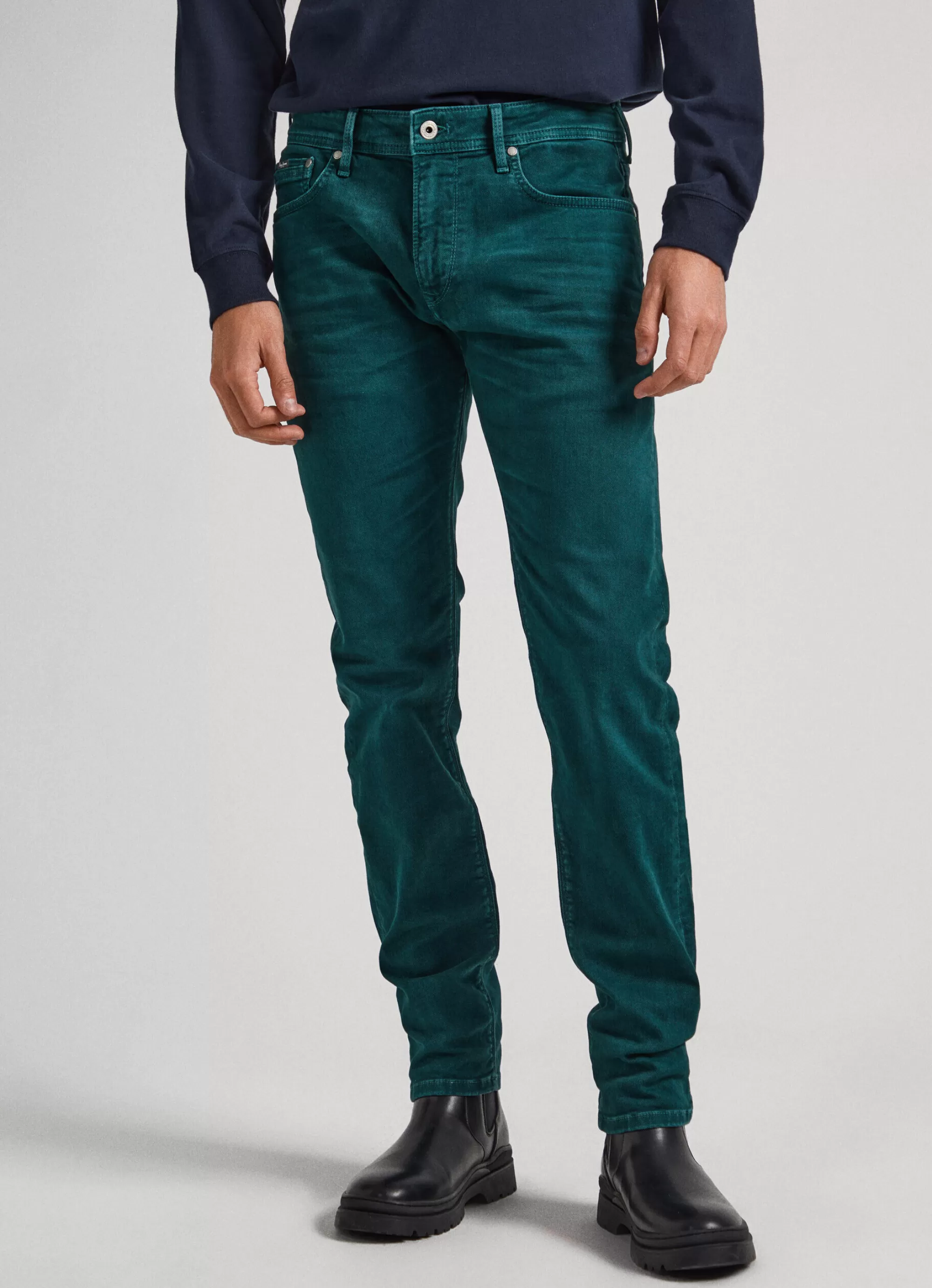 Homem Pepe Jeans Calças>Calças Com Cinco Bolso Stanley