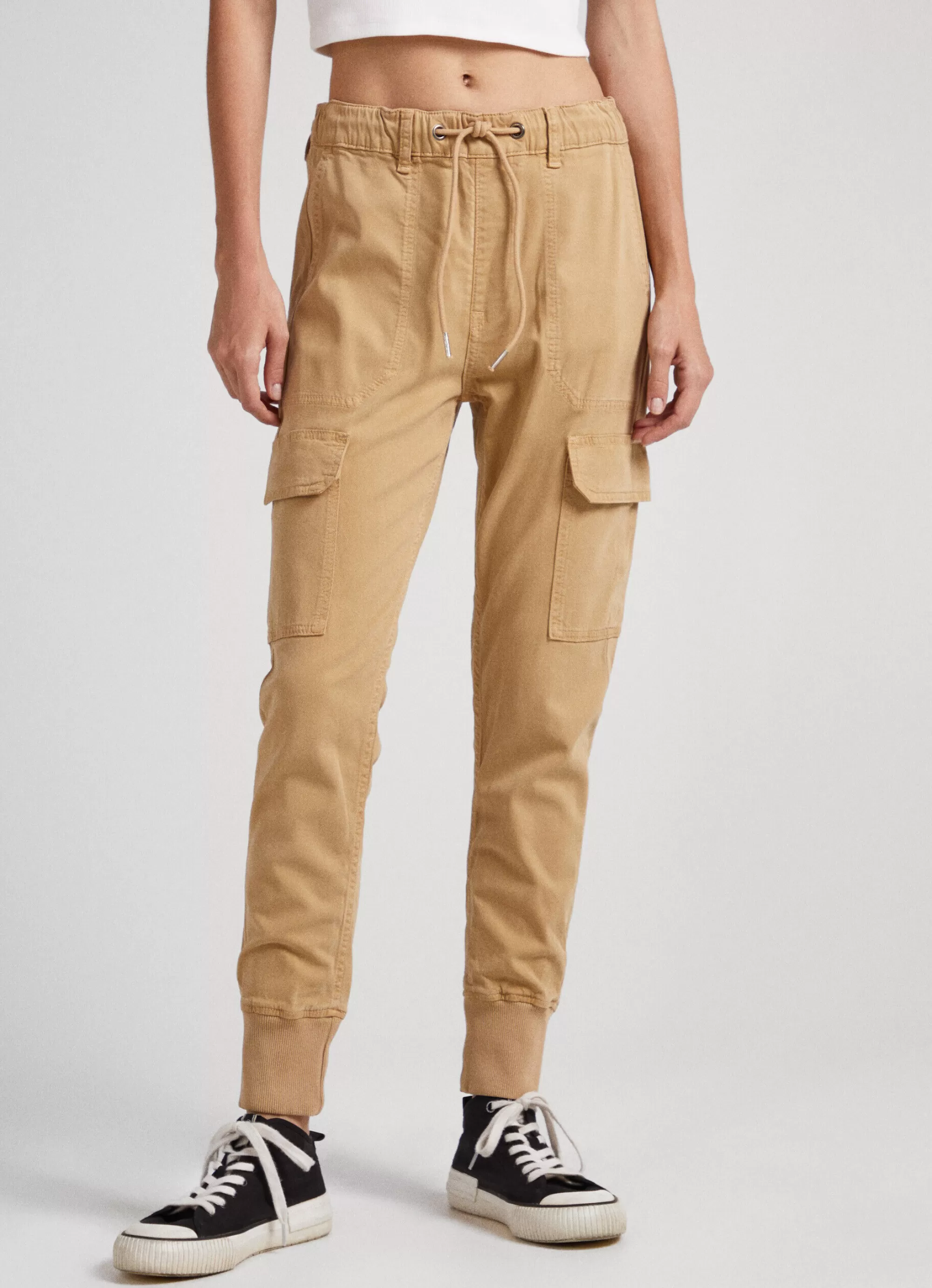 Mulher Pepe Jeans Calças>Calças Jogger Relaxed Fit