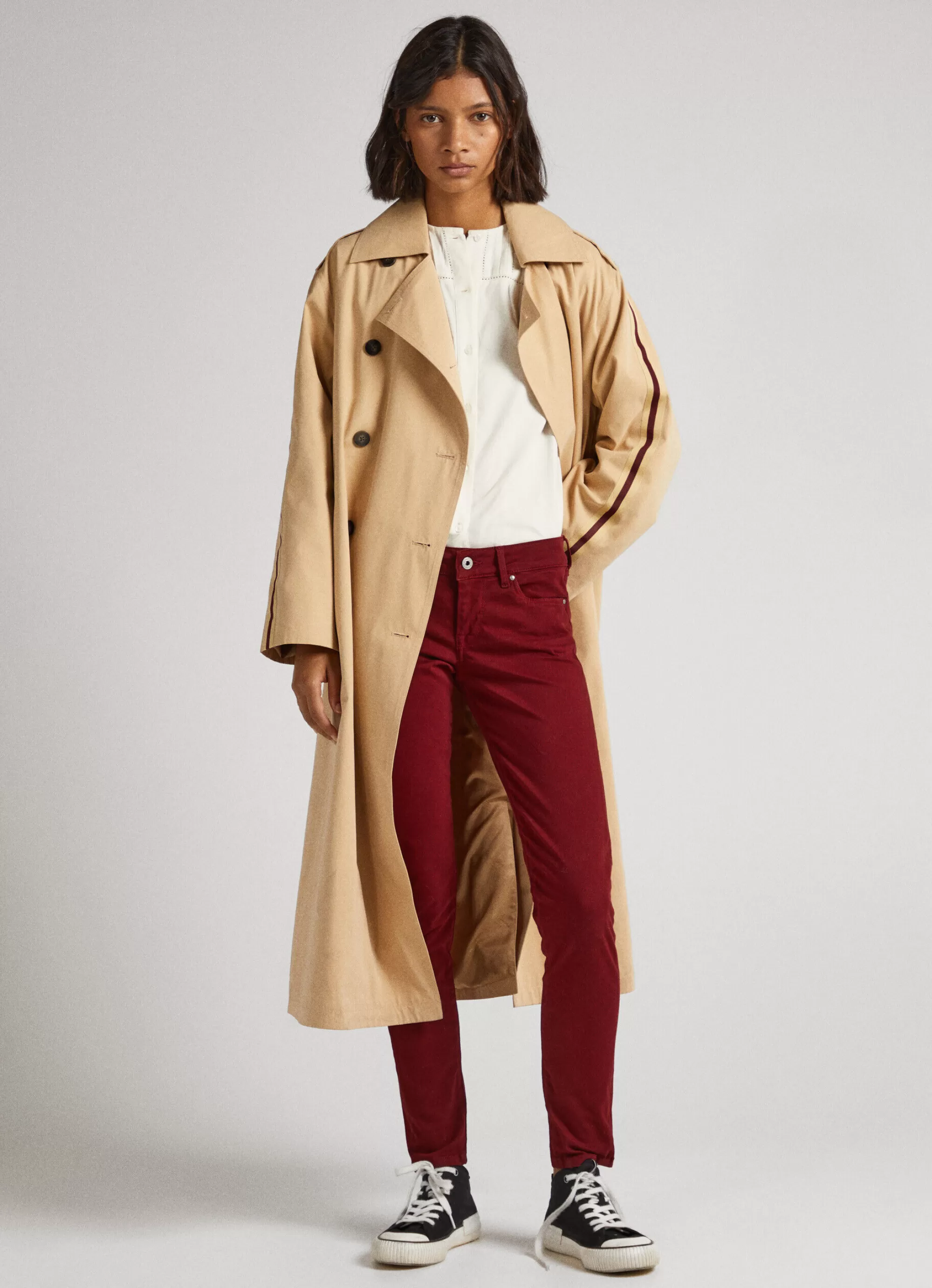 Mulher Pepe Jeans Calças>Calças Skinny Fit De 5 Bolsos