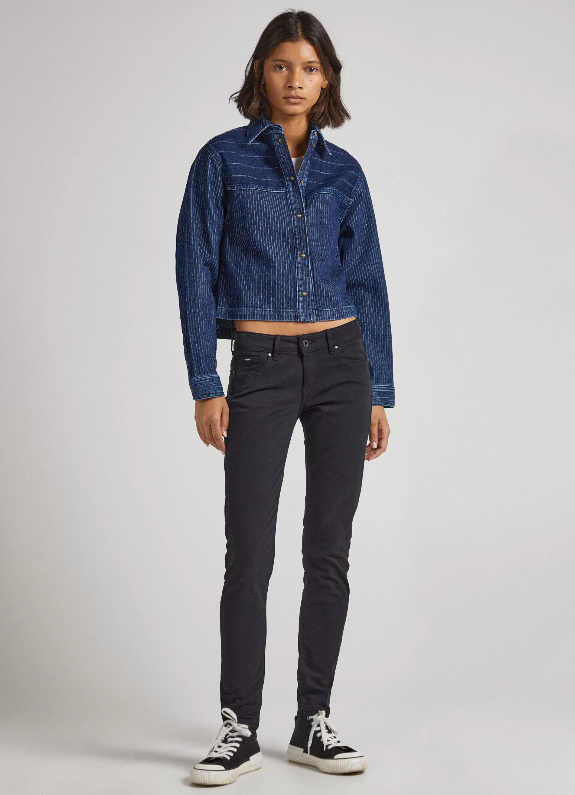 Mulher Pepe Jeans Calças>Calças Skinny Fit De 5 Bolsos