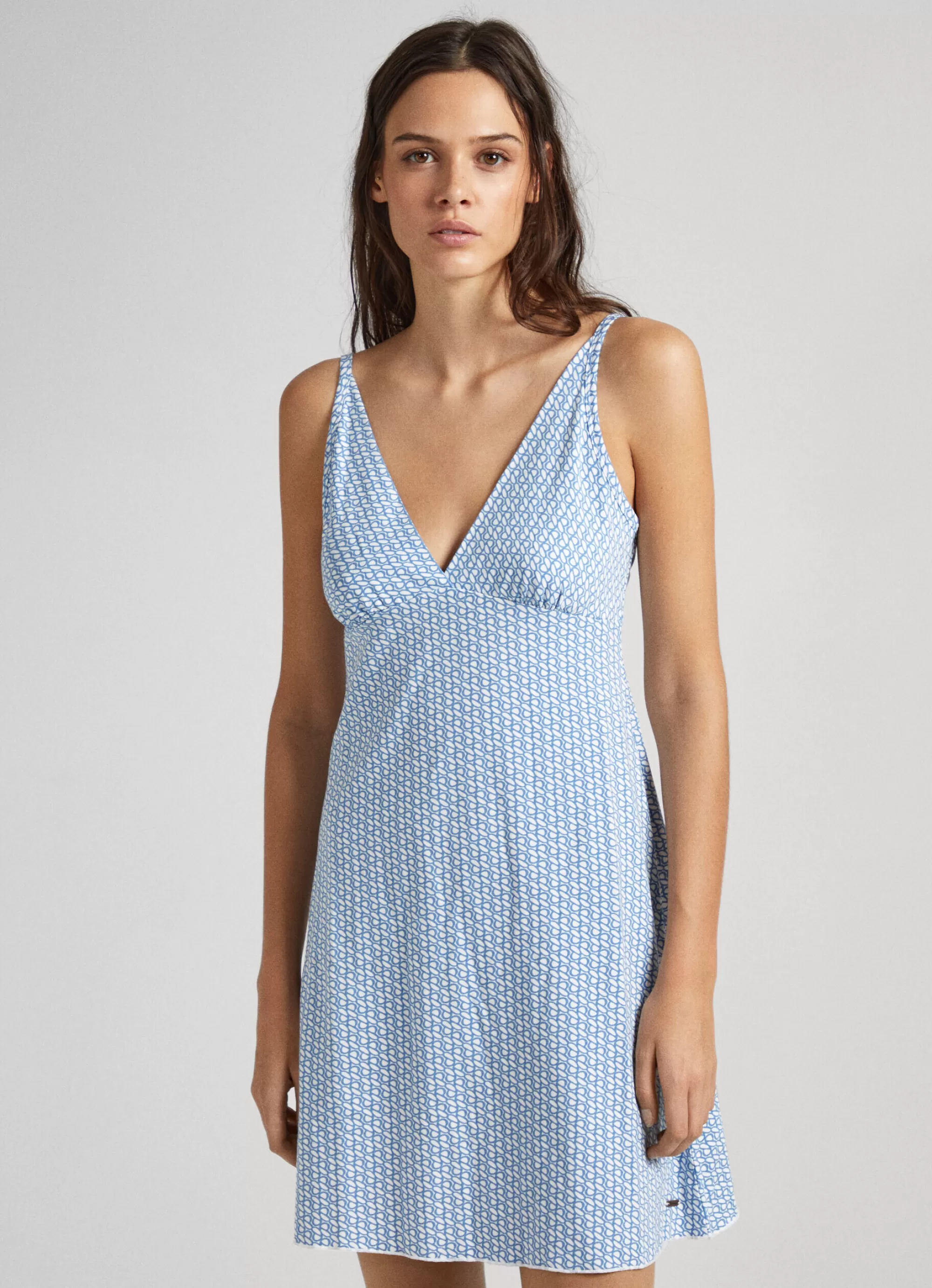 Mulher Pepe Jeans Underwear>Camisa De Dormir Logo Estampado