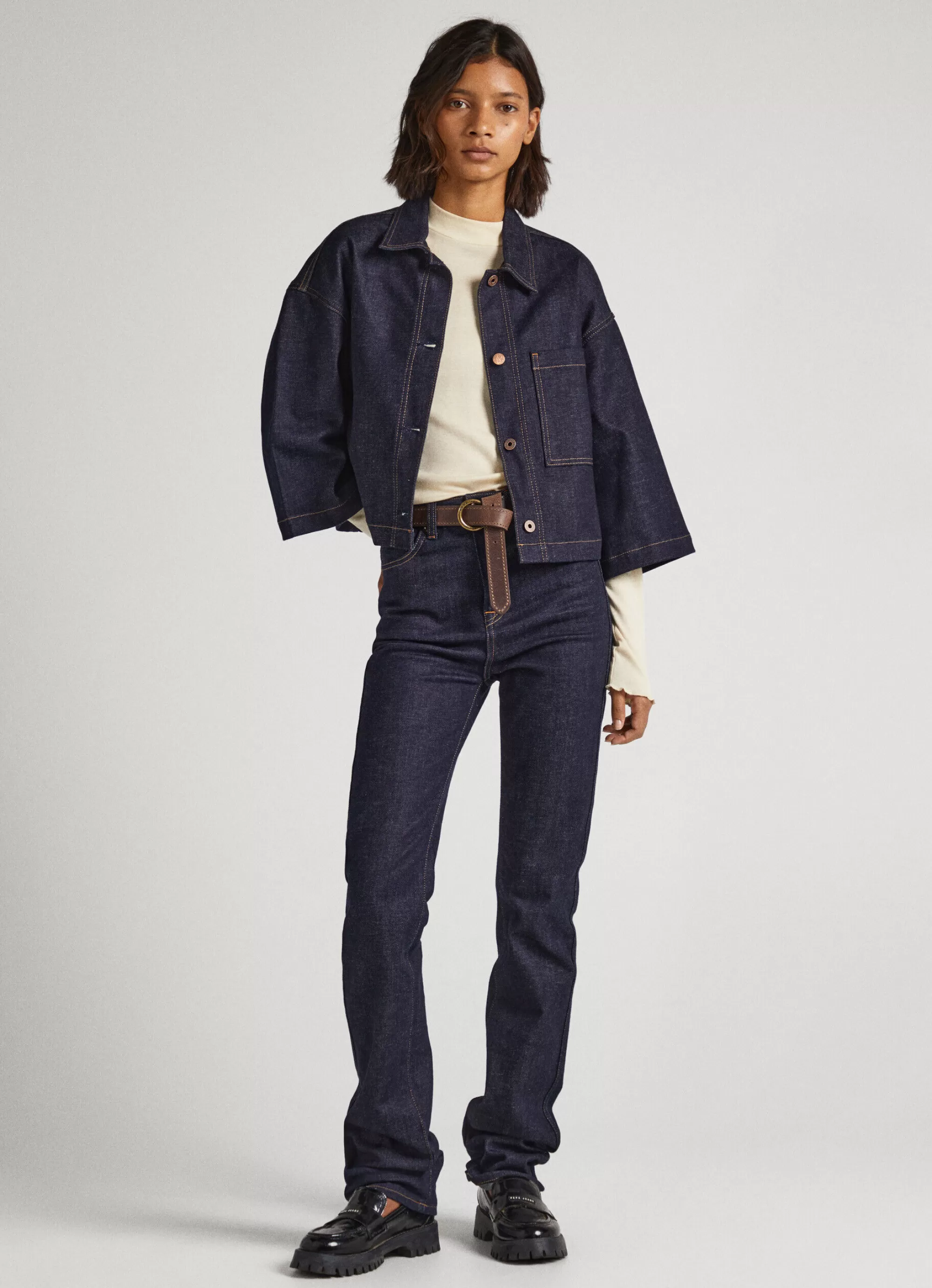 Mulher Pepe Jeans Camisas E Blusas>Camisa Oversized