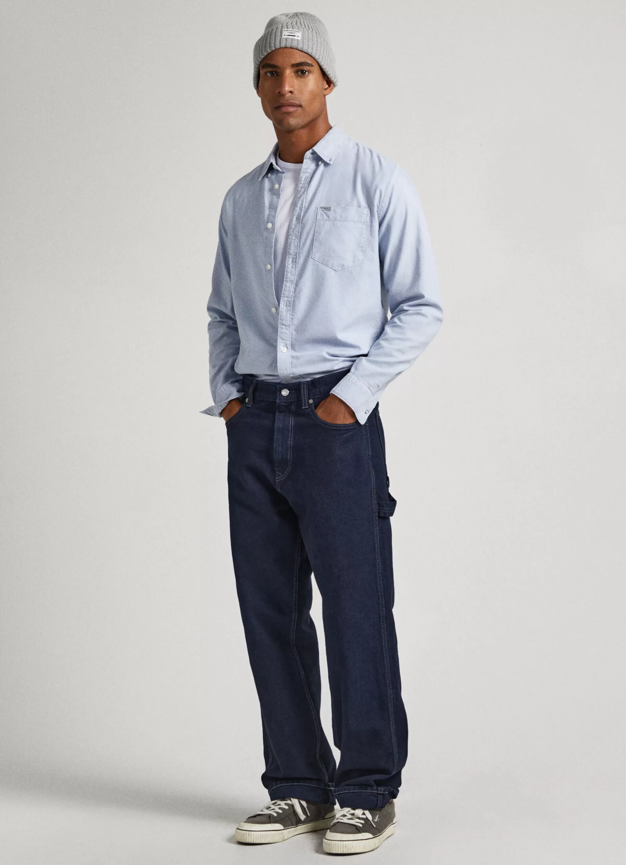 Homem Pepe Jeans Camisas>Camisa Oxford Regular Fit