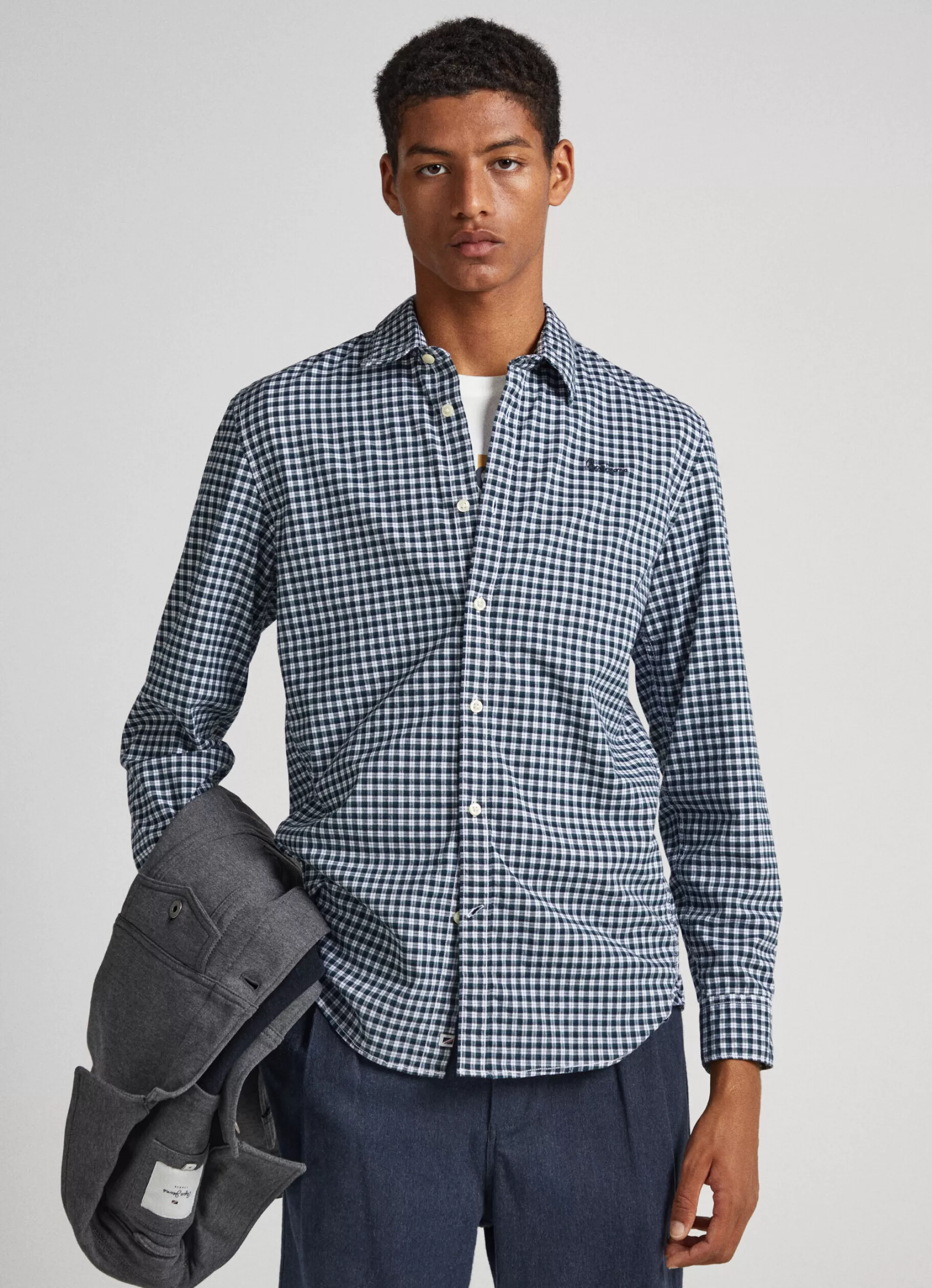 Homem Pepe Jeans Camisas>Camisa Slim Fit Xadrez