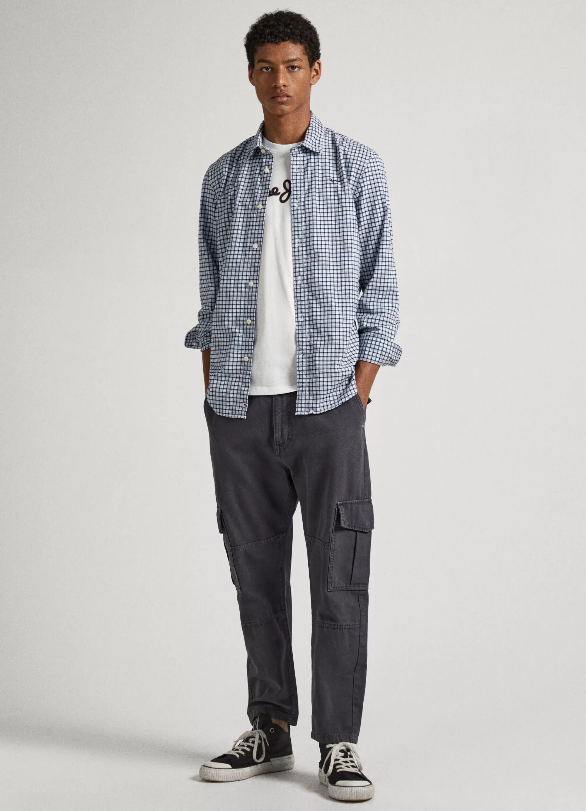 Homem Pepe Jeans Camisas>Camisa Slim Fit Xadrez