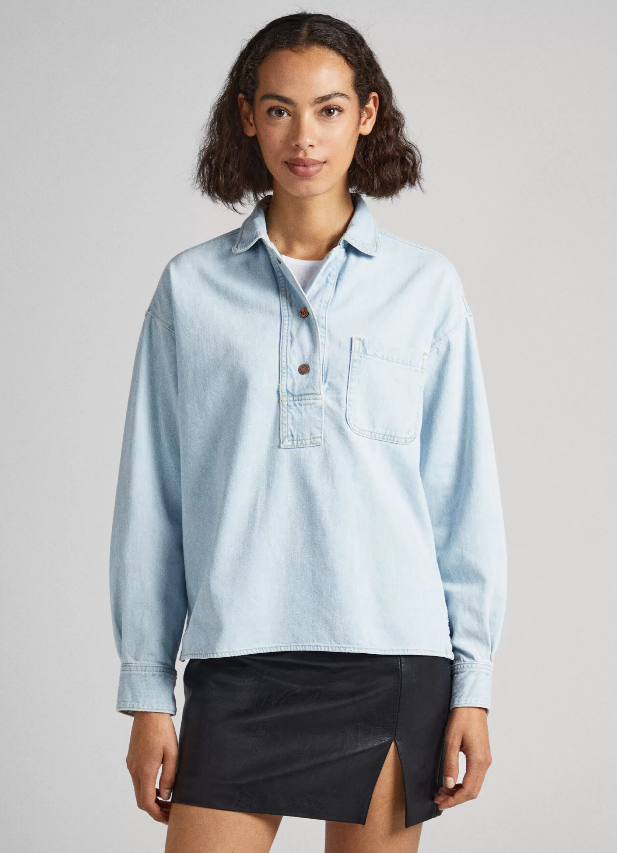 Mulher Pepe Jeans Camisas E Blusas>Camisa Tipo Polo