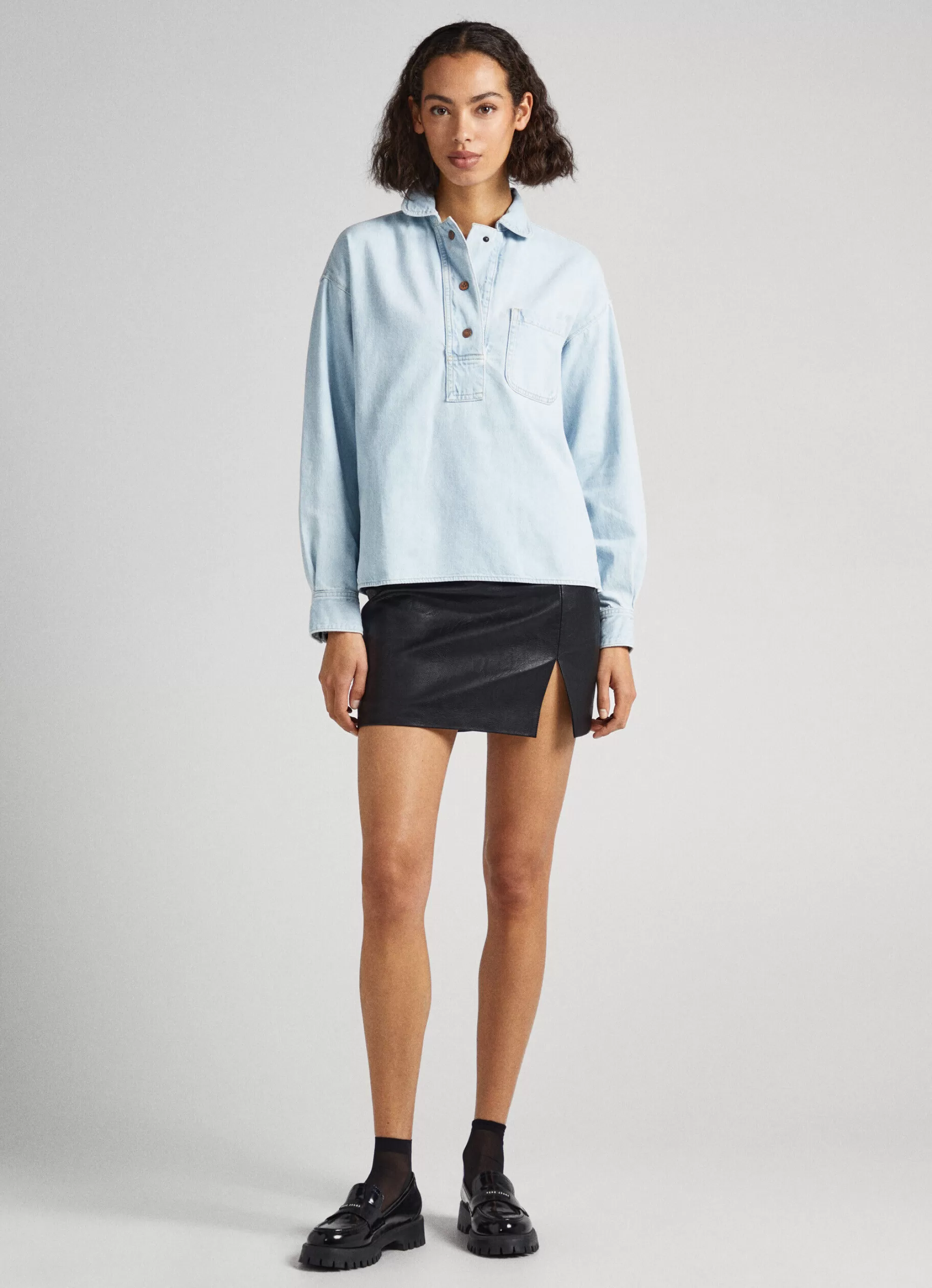 Mulher Pepe Jeans Camisas E Blusas>Camisa Tipo Polo