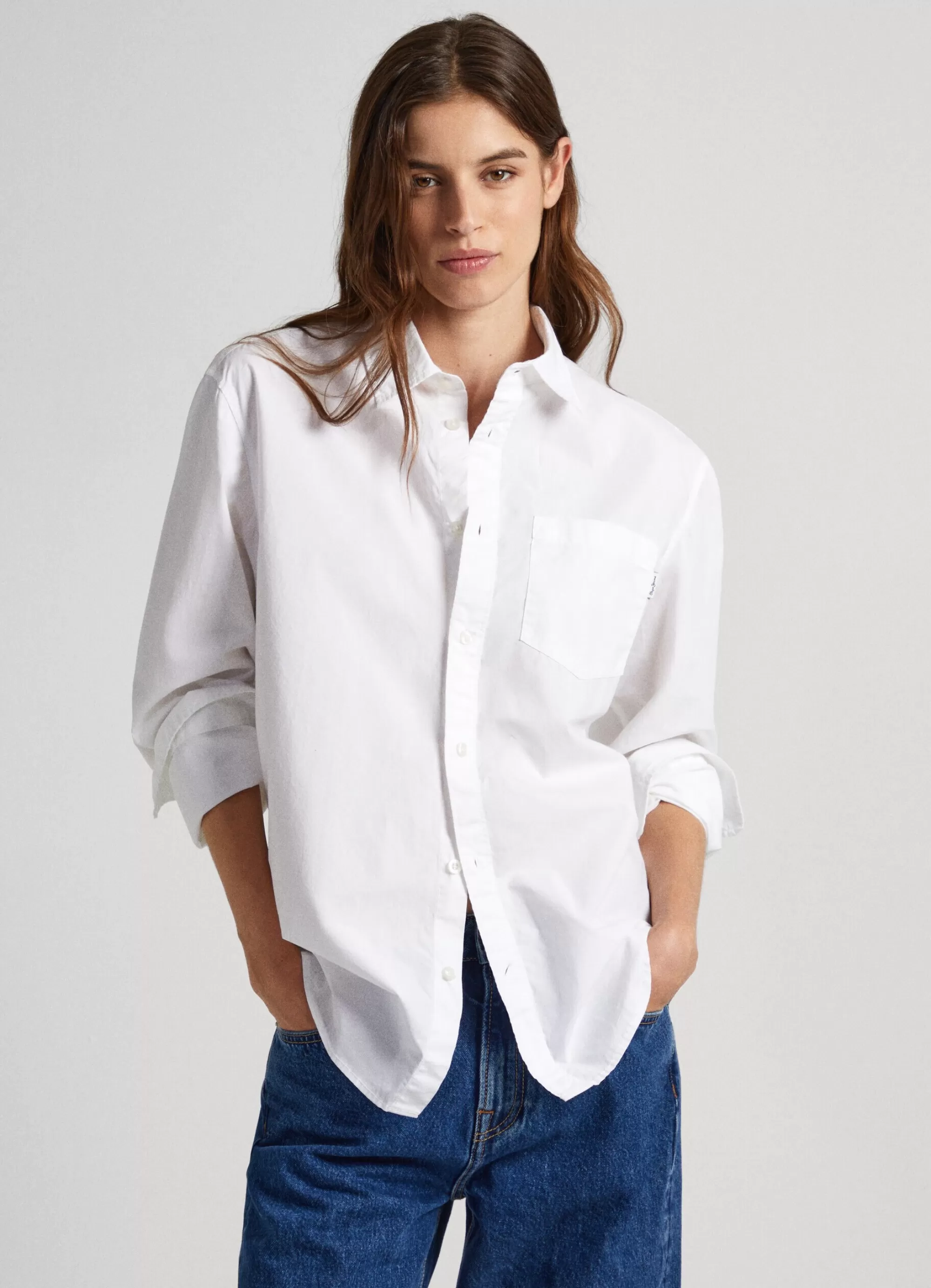 Homem Pepe Jeans Camisas>Camisa Unisexo I Love London
