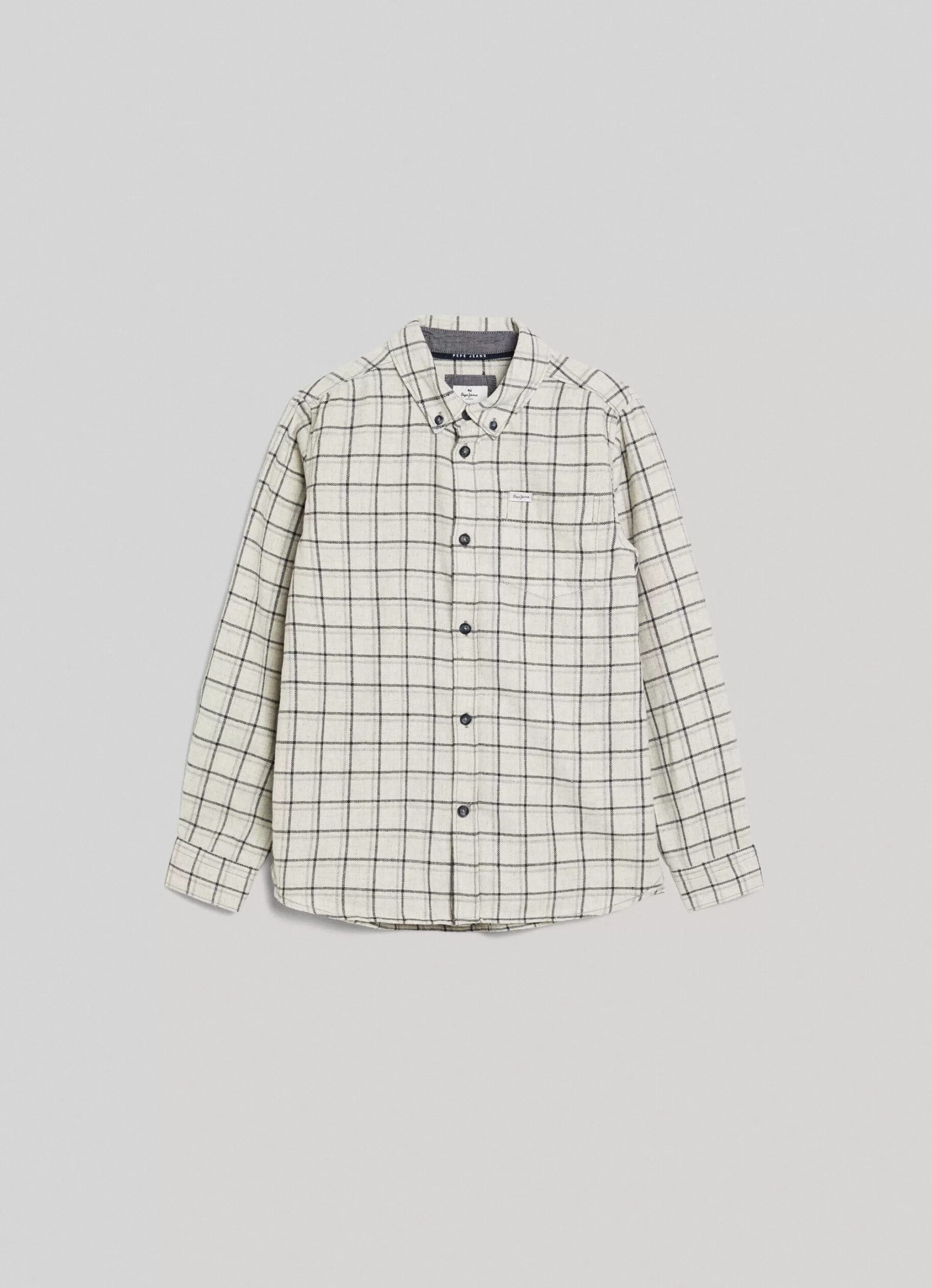 Rapaz Pepe Jeans Polos E Camisas>Camisa Xadrez Melange