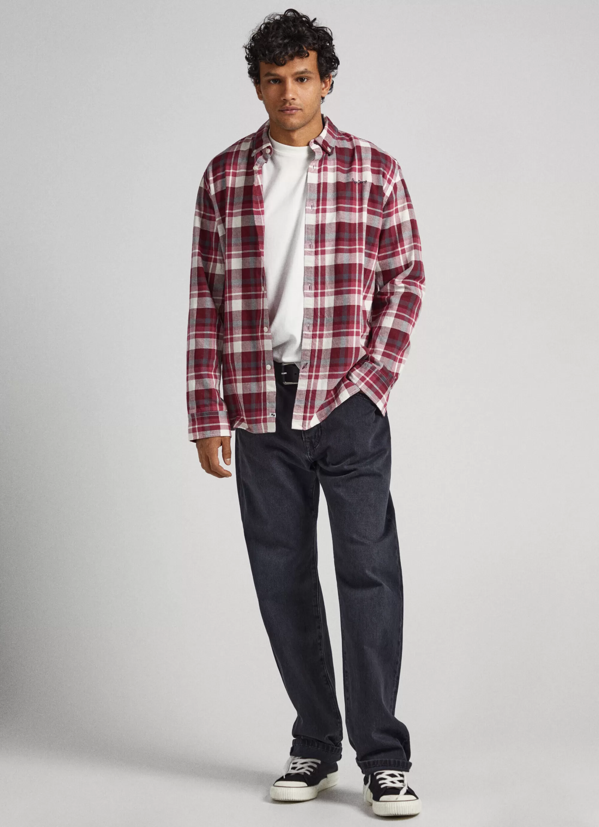 Homem Pepe Jeans Camisas>Camisa Xadrez Regular Fit