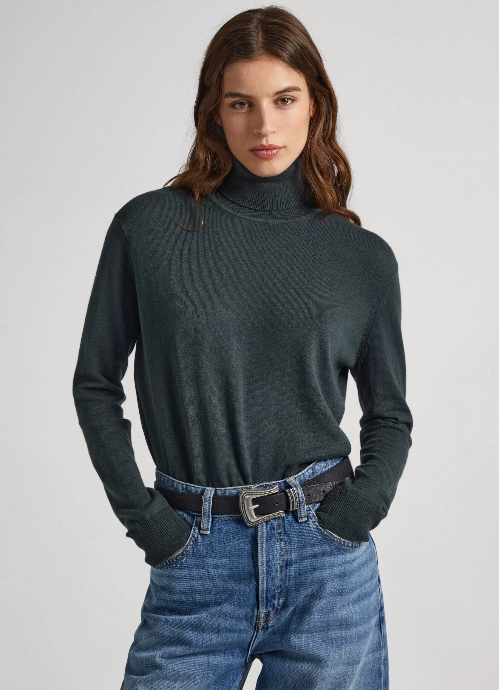 Mulher Pepe Jeans Malhas>Camisola Com Detalhes Abertos