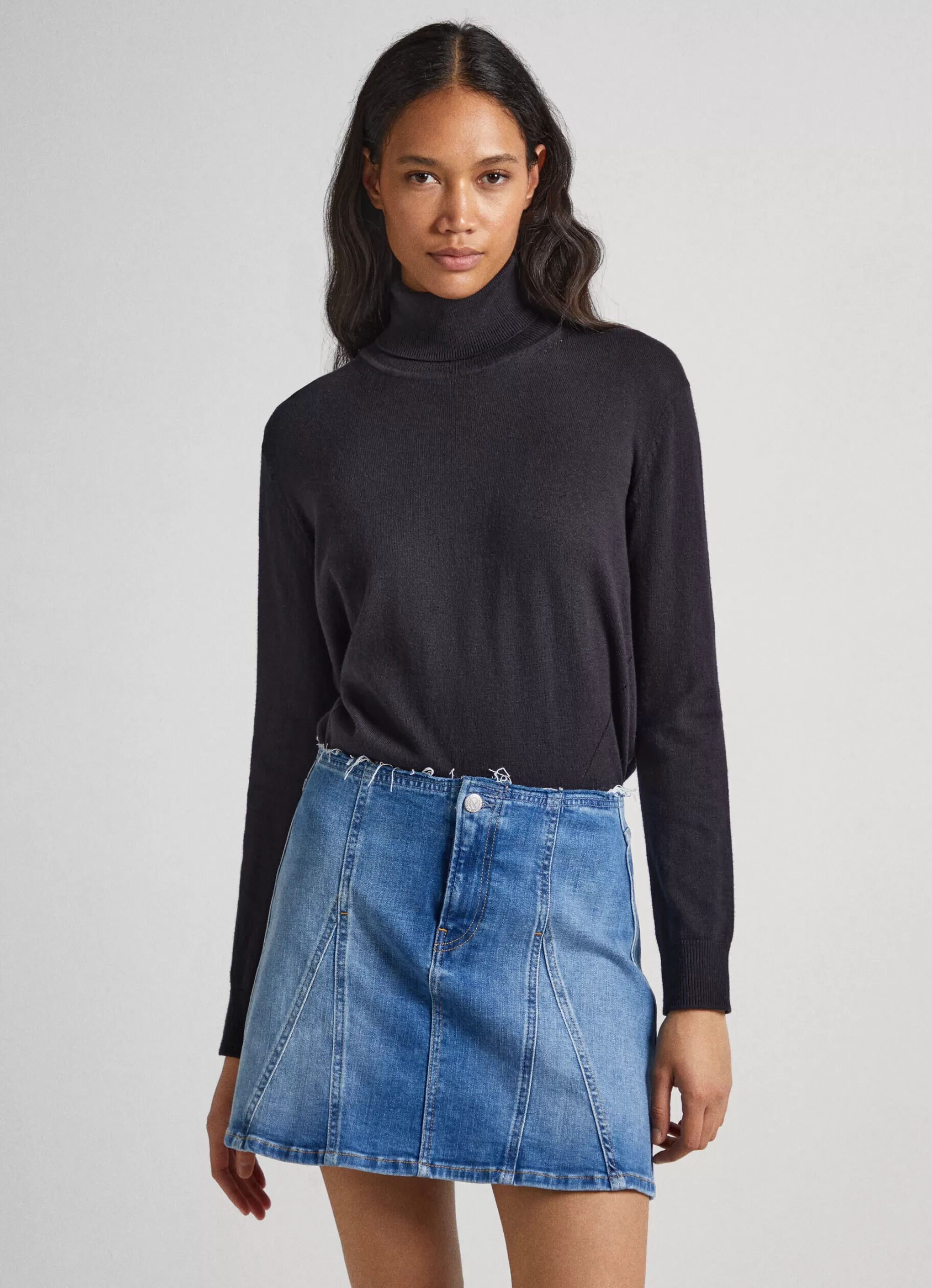 Mulher Pepe Jeans Malhas>Camisola Com Detalhes Abertos