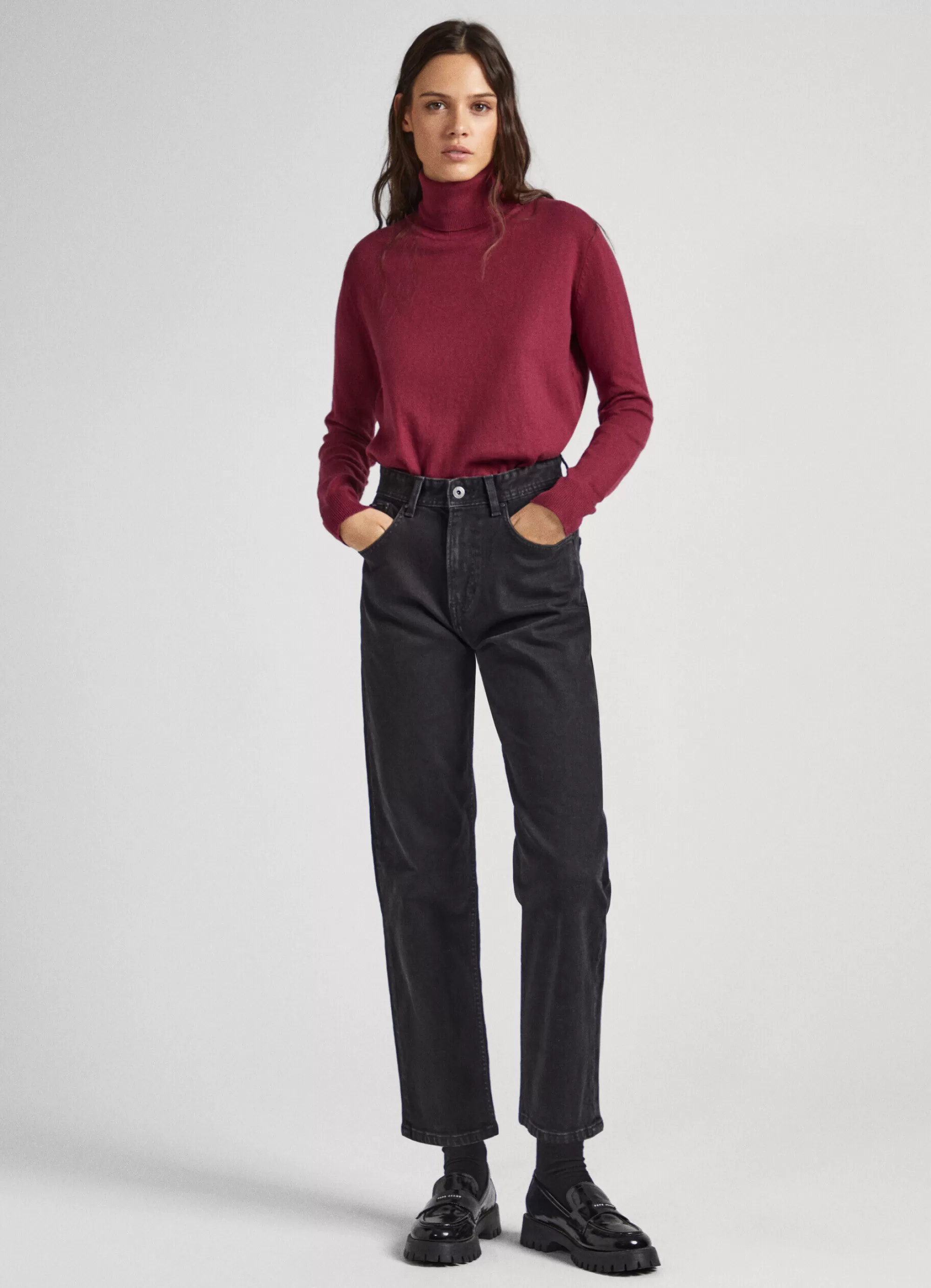 Mulher Pepe Jeans Malhas>Camisola Com Detalhes Abertos
