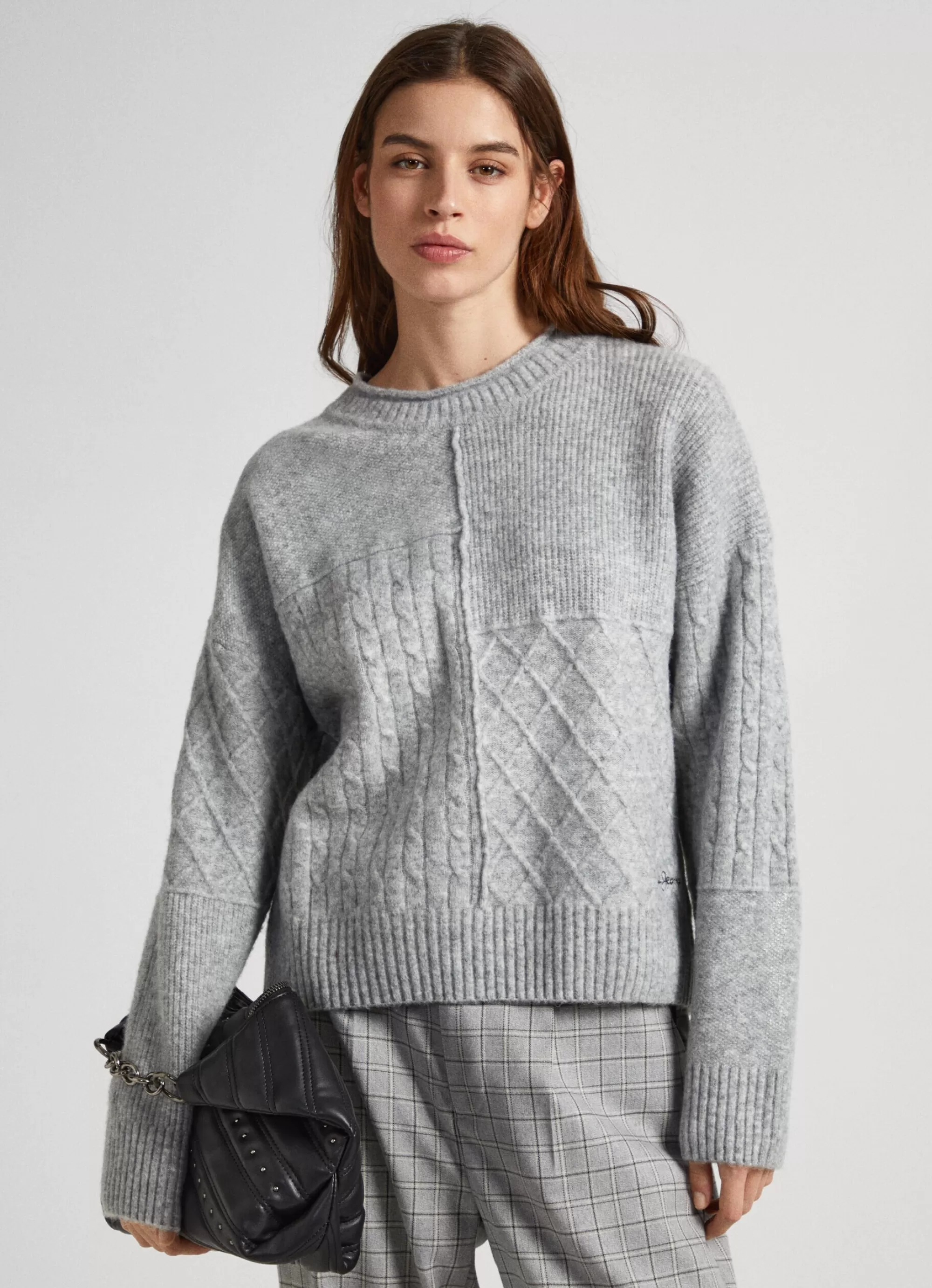 Mulher Pepe Jeans Malhas>Camisola De Patchwork