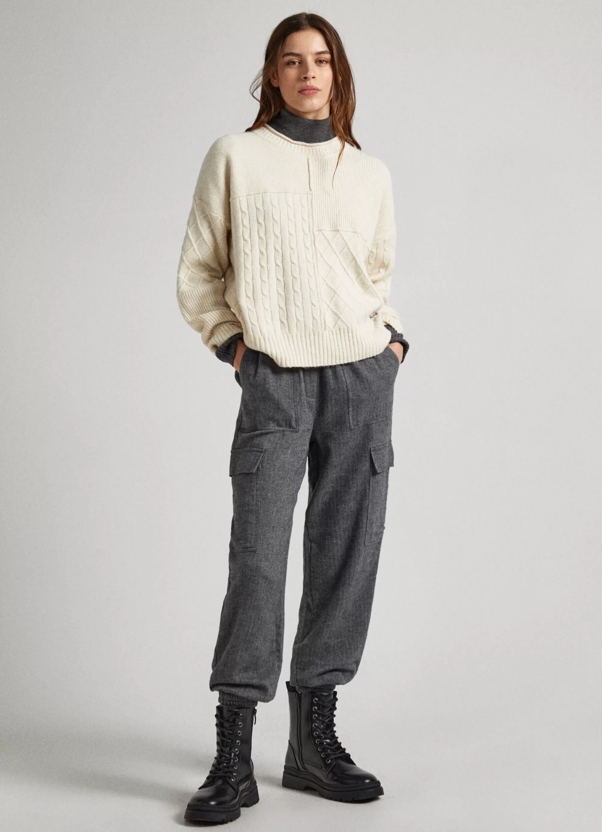 Mulher Pepe Jeans Malhas>Camisola De Patchwork