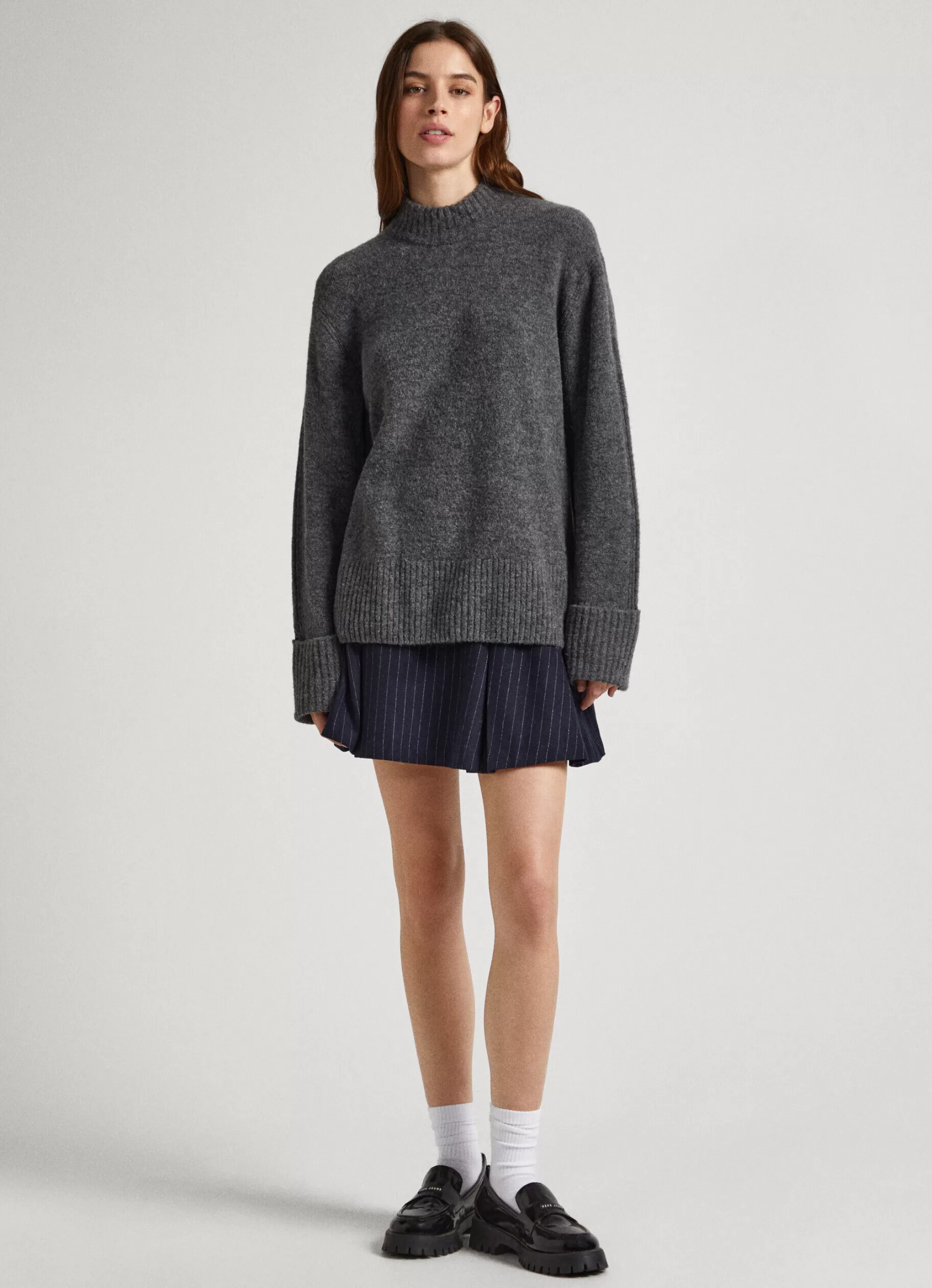 Mulher Pepe Jeans Malhas E Cardigans>Camisola Decote Perkins