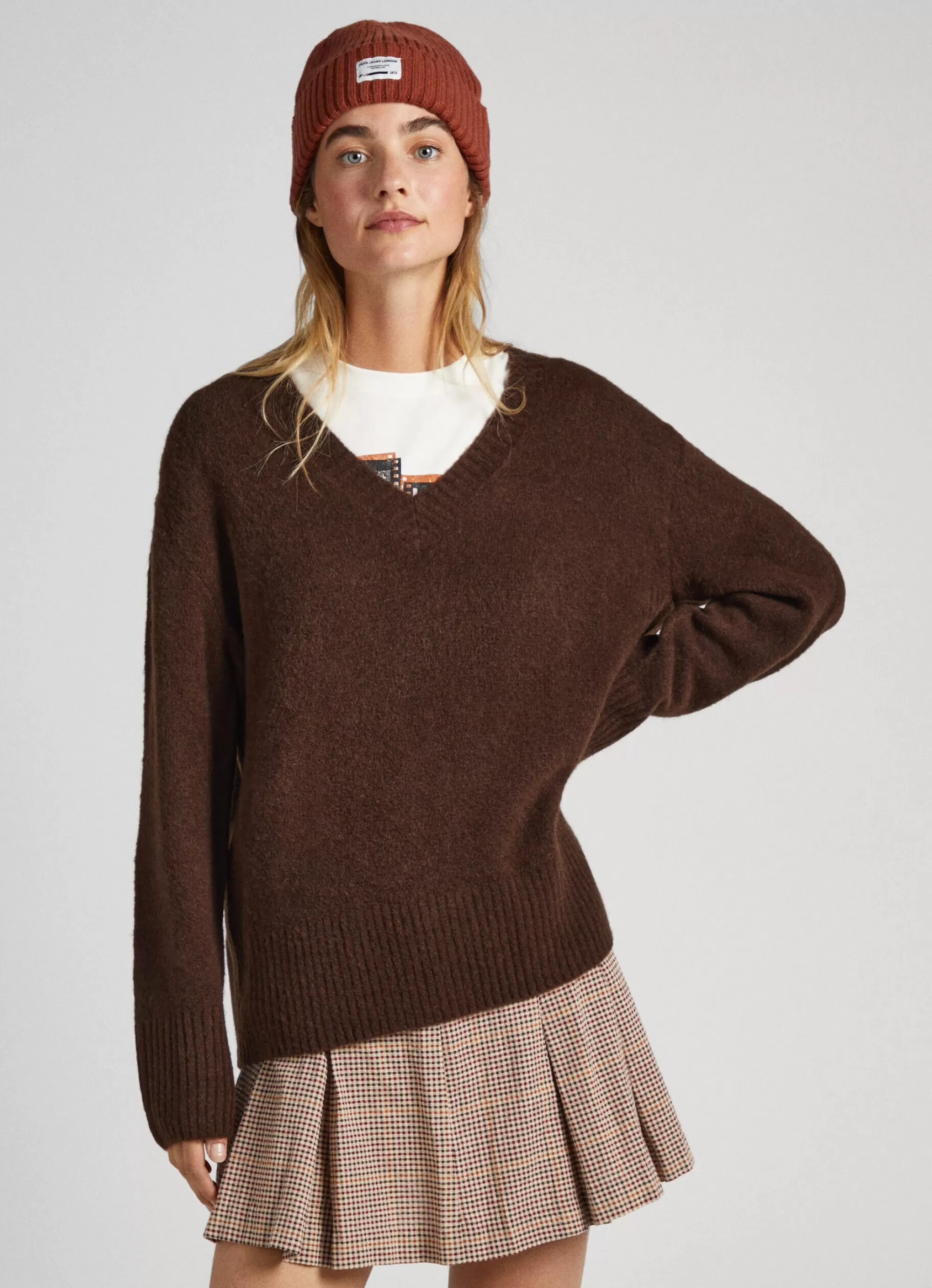 Mulher Pepe Jeans Malhas>Camisola Decote V