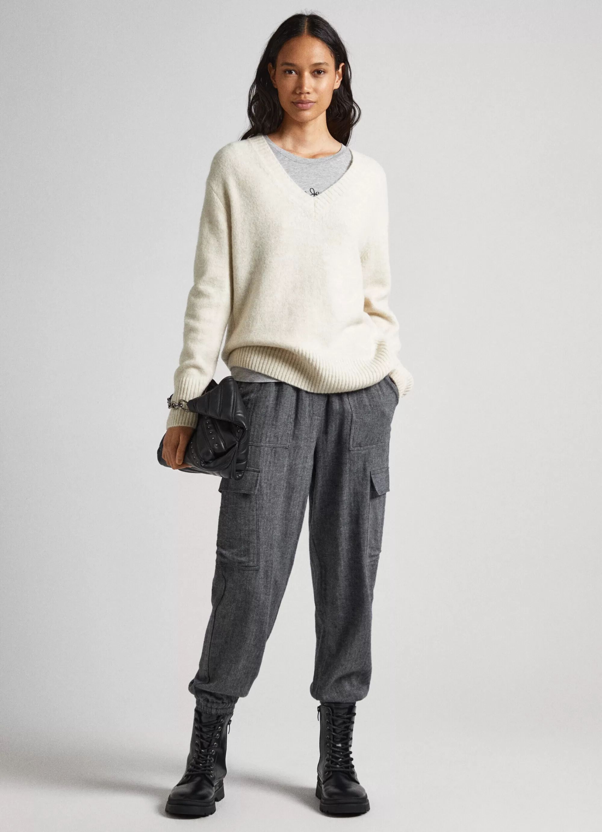 Mulher Pepe Jeans Malhas>Camisola Decote V