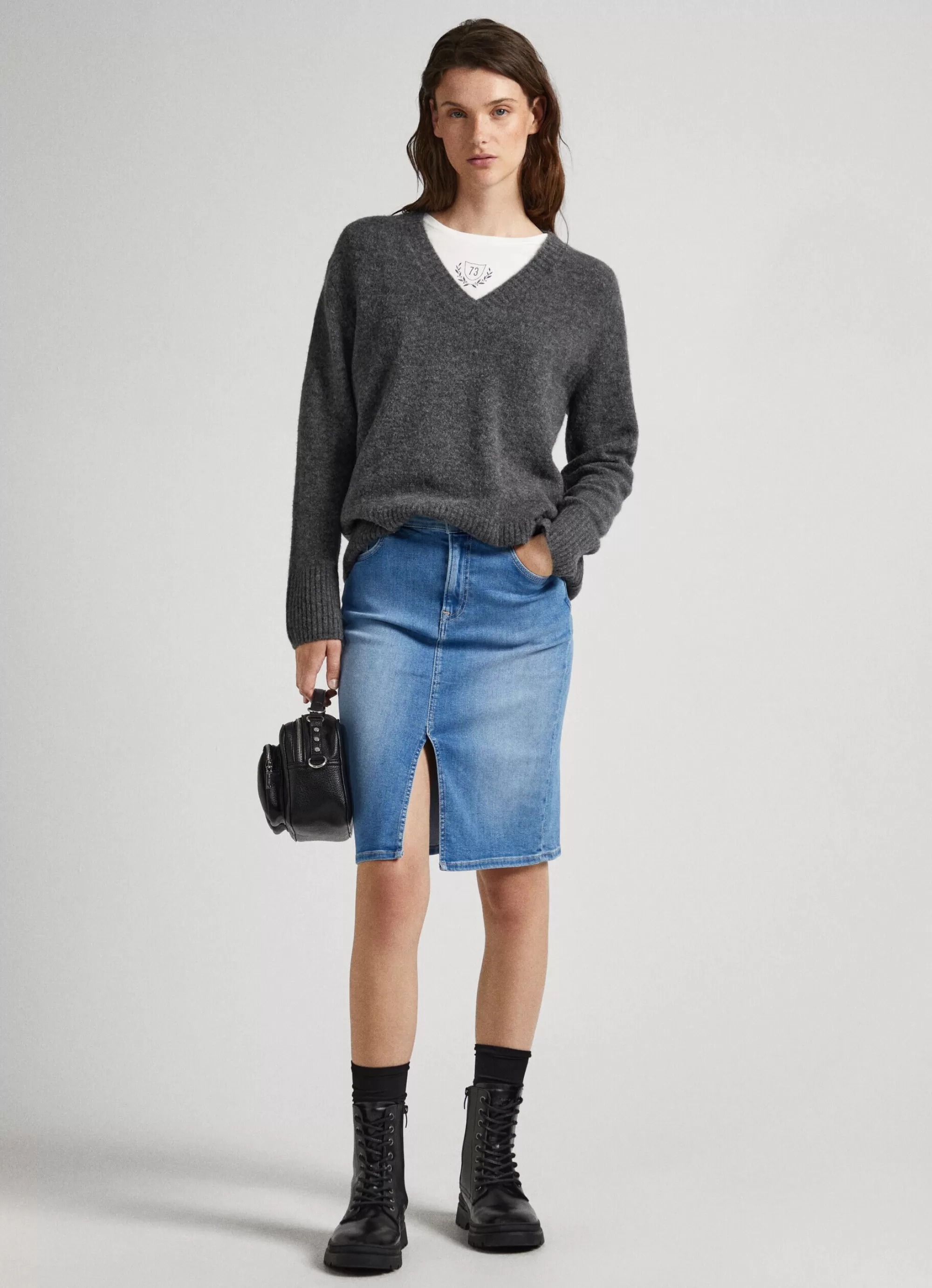 Mulher Pepe Jeans Malhas>Camisola Decote V