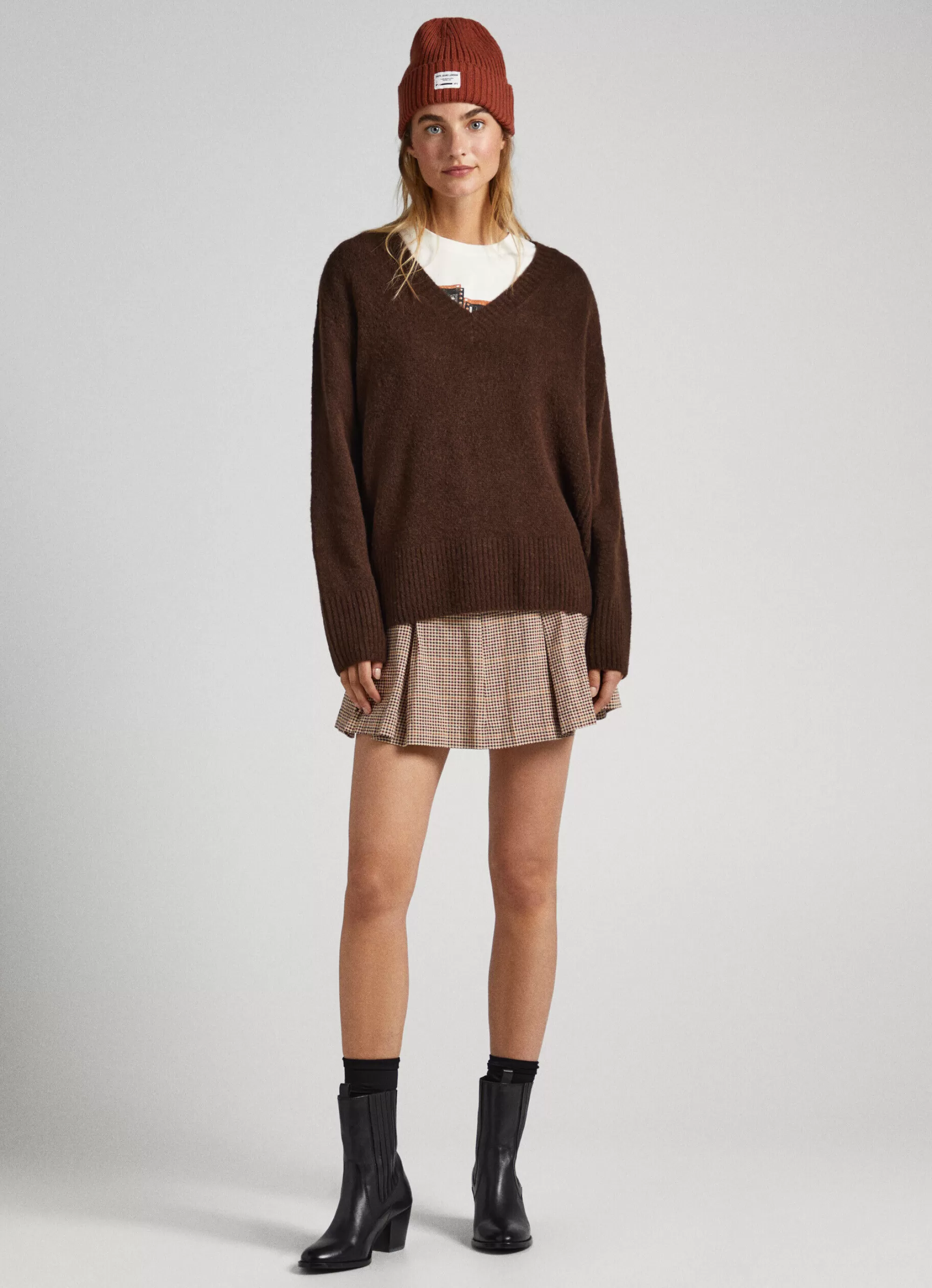Mulher Pepe Jeans Malhas>Camisola Decote V