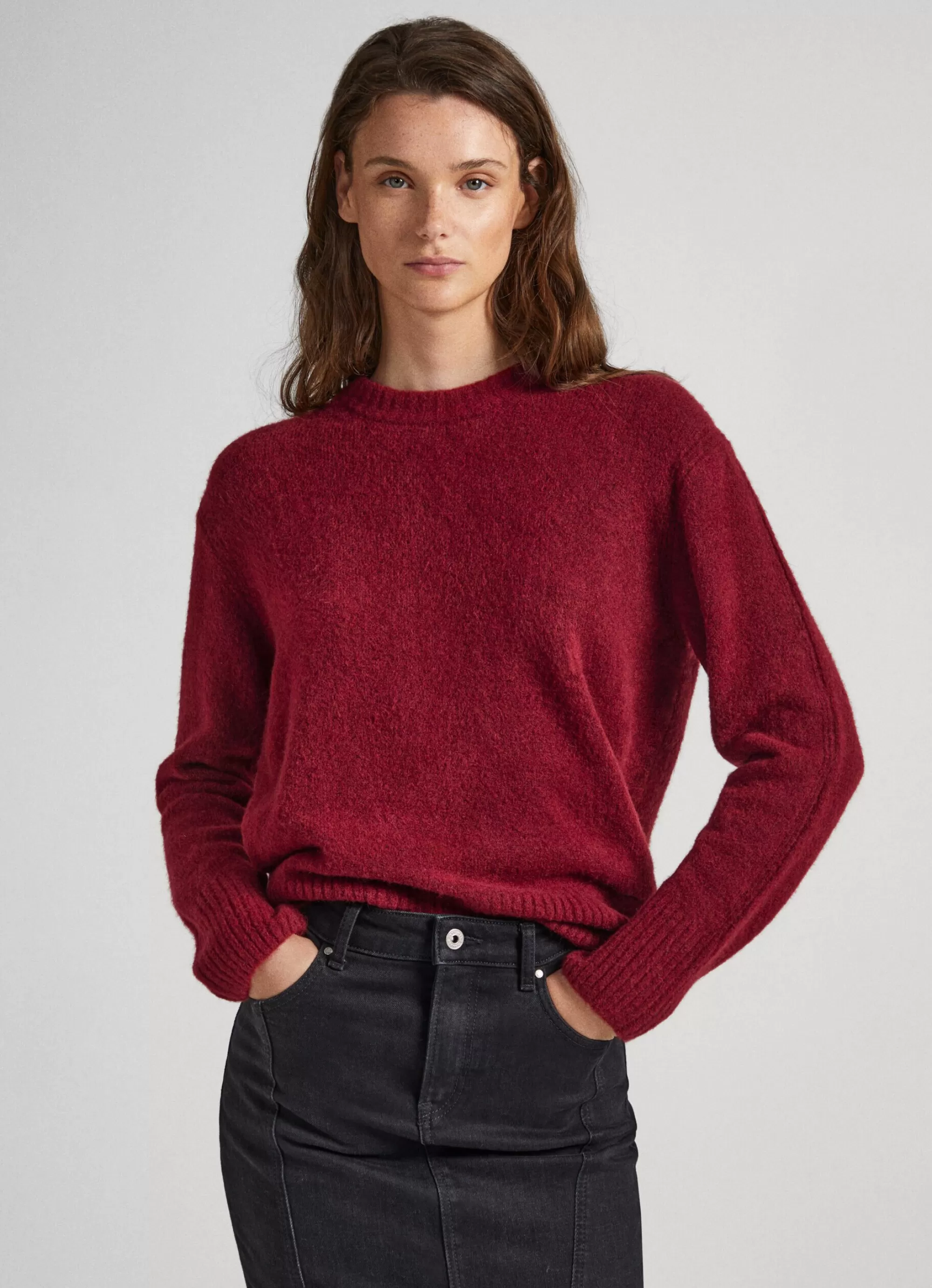 Mulher Pepe Jeans Malhas>Camisola Gola Redonda
