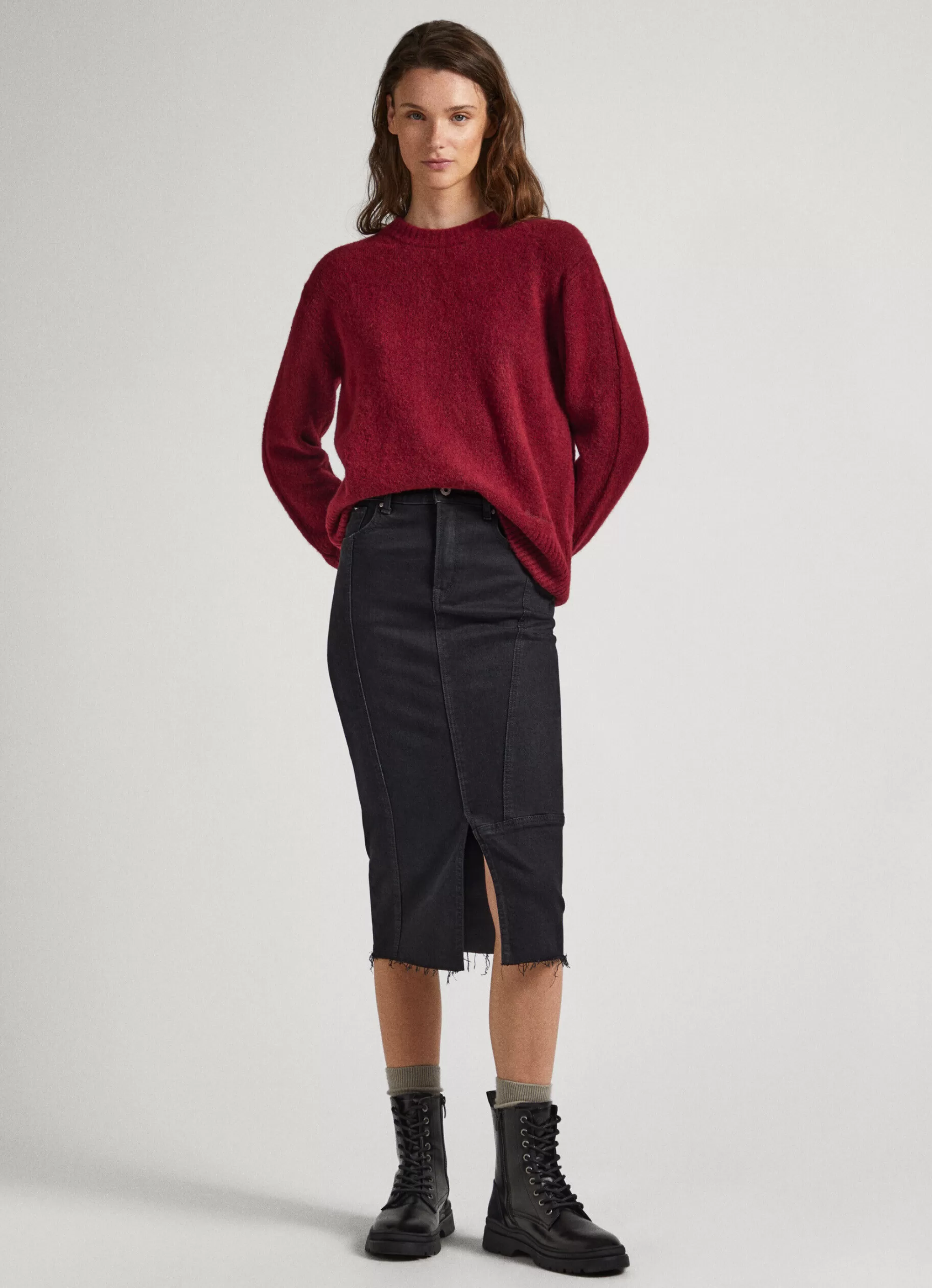 Mulher Pepe Jeans Malhas>Camisola Gola Redonda
