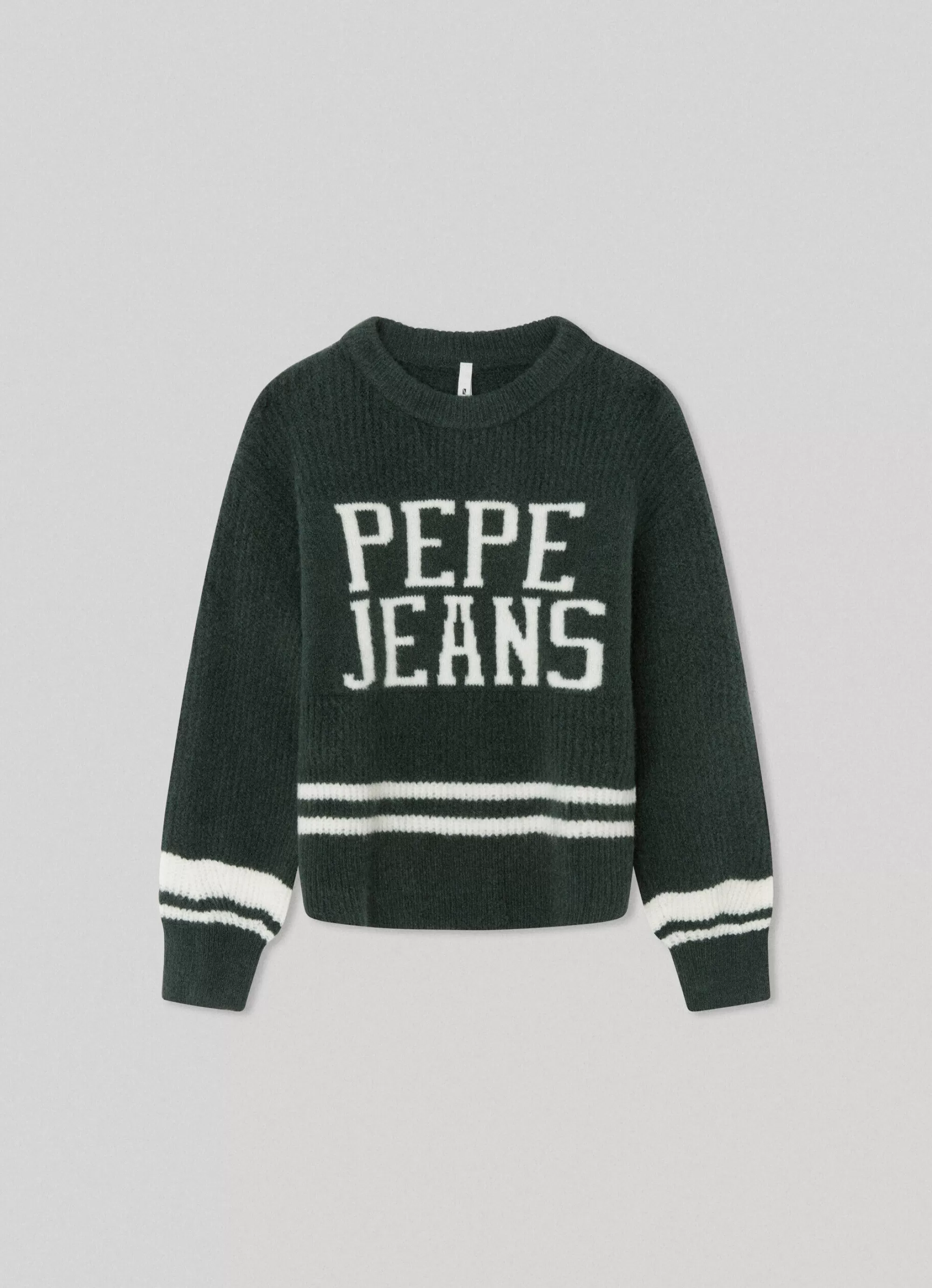 Rapariga Pepe Jeans Sweatshirts E Malhas>Camisola Logo Estampado