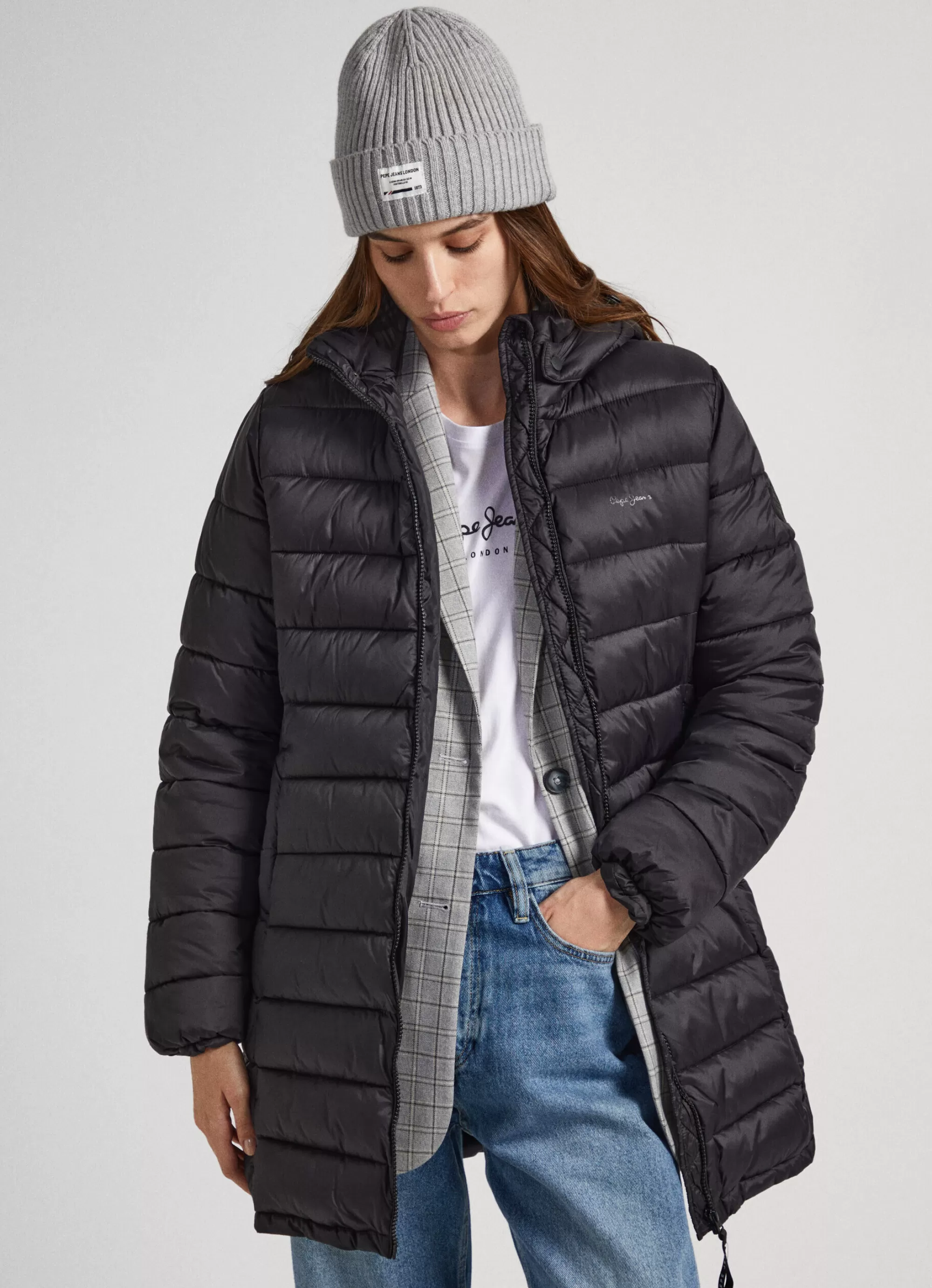 Mulher Pepe Jeans Casaco E Jaquetas>Casaco Acolchoado Nylon
