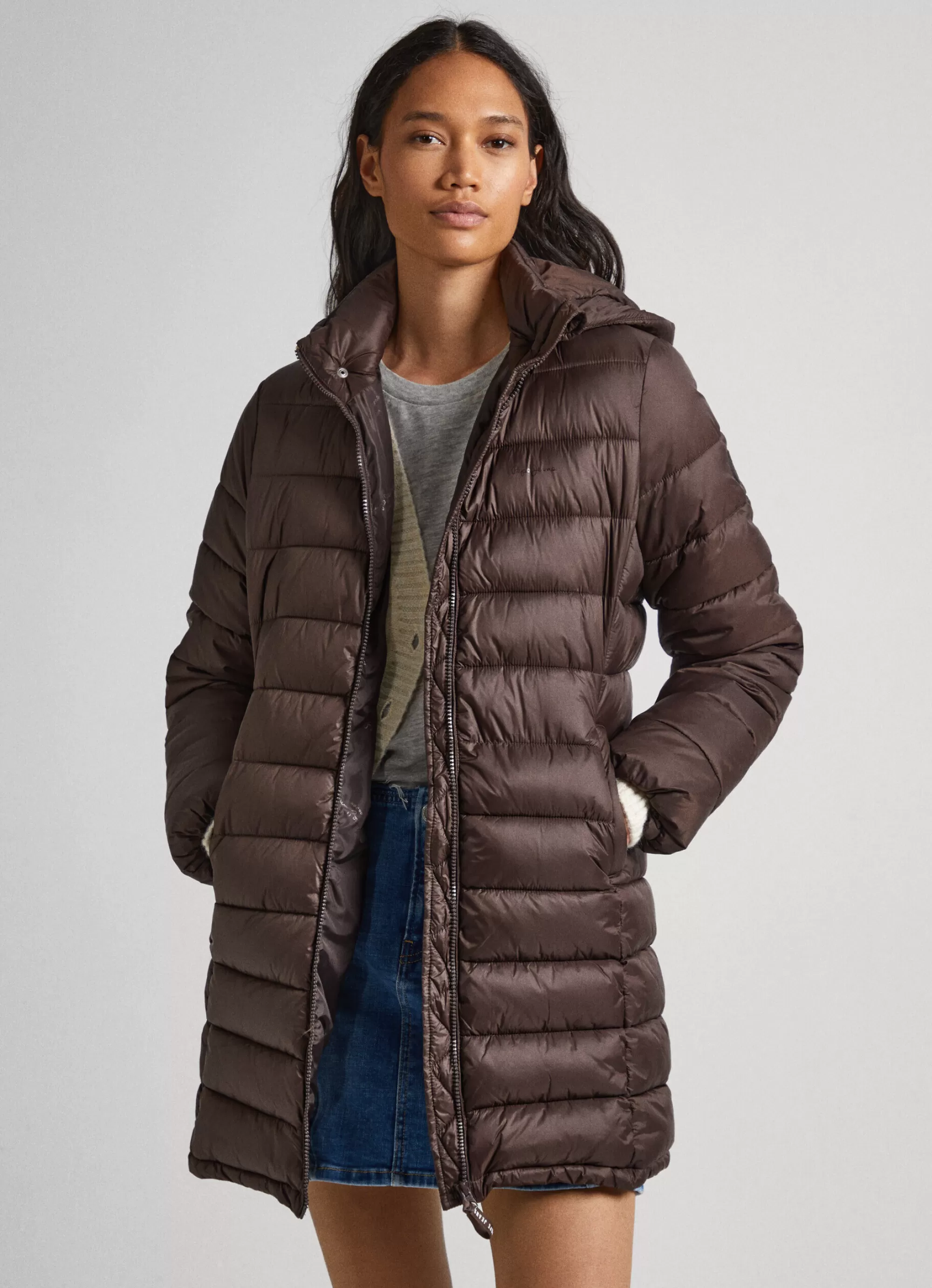 Mulher Pepe Jeans Casaco E Jaquetas>Casaco Acolchoado Nylon