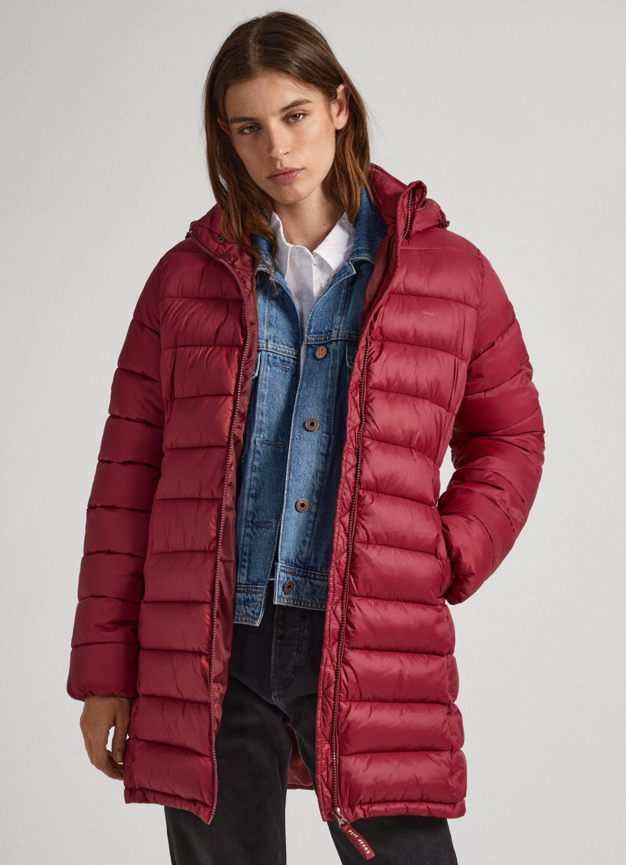 Mulher Pepe Jeans Casaco E Jaquetas>Casaco Acolchoado Nylon