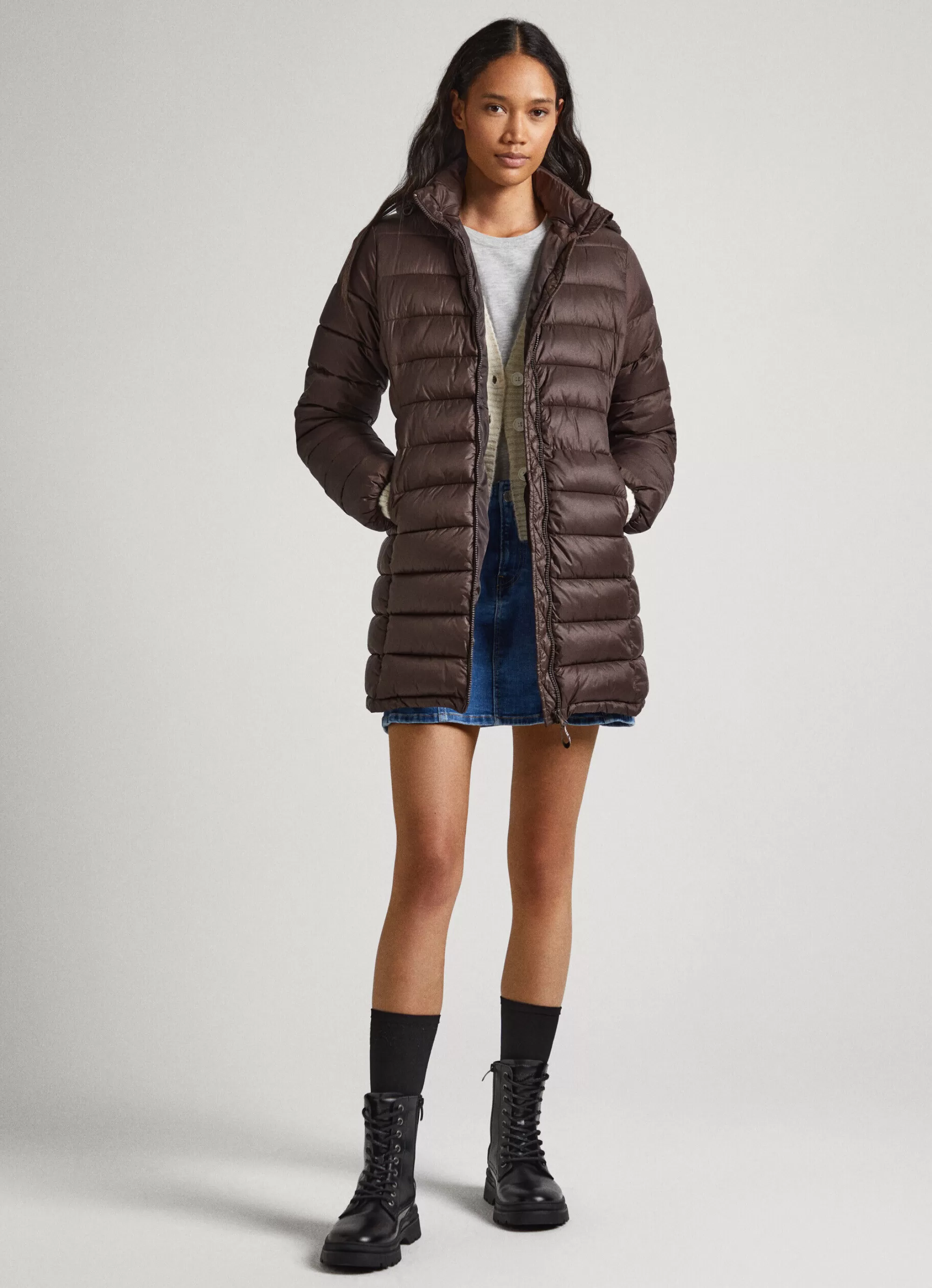Mulher Pepe Jeans Casaco E Jaquetas>Casaco Acolchoado Nylon