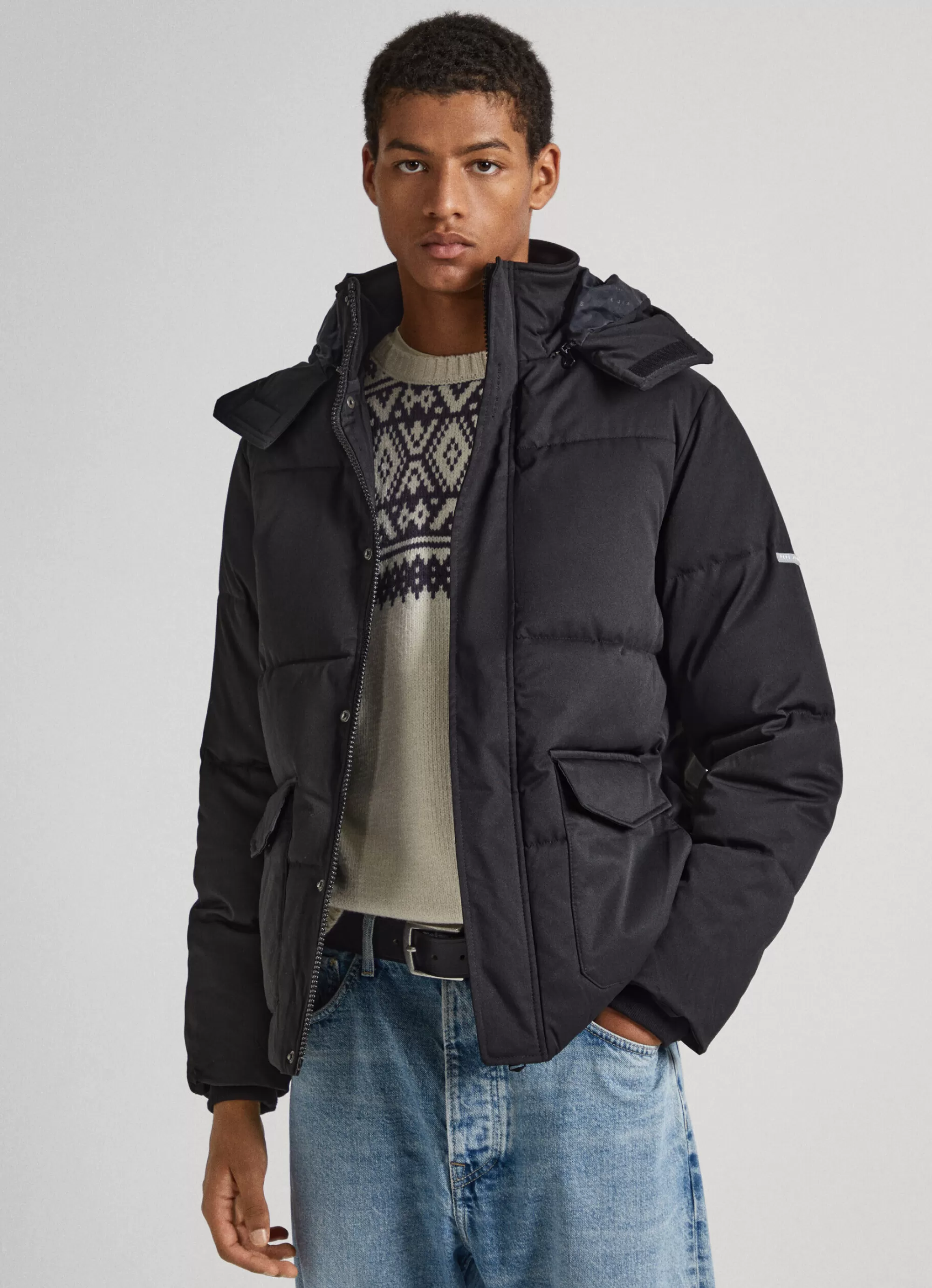 Homem Pepe Jeans Casaco E Jaquetas>Casaco Acolchoado Sarja