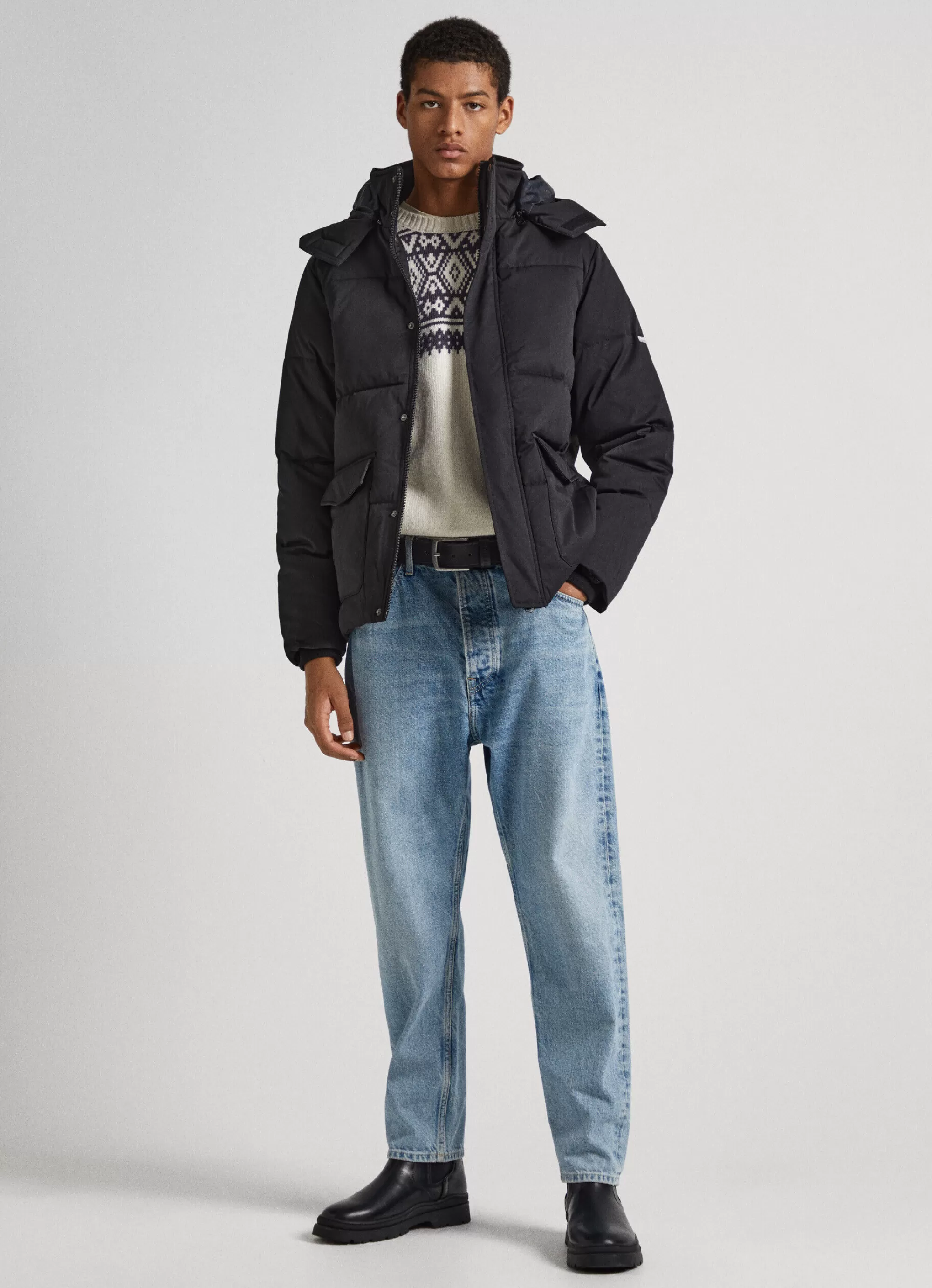 Homem Pepe Jeans Casaco E Jaquetas>Casaco Acolchoado Sarja