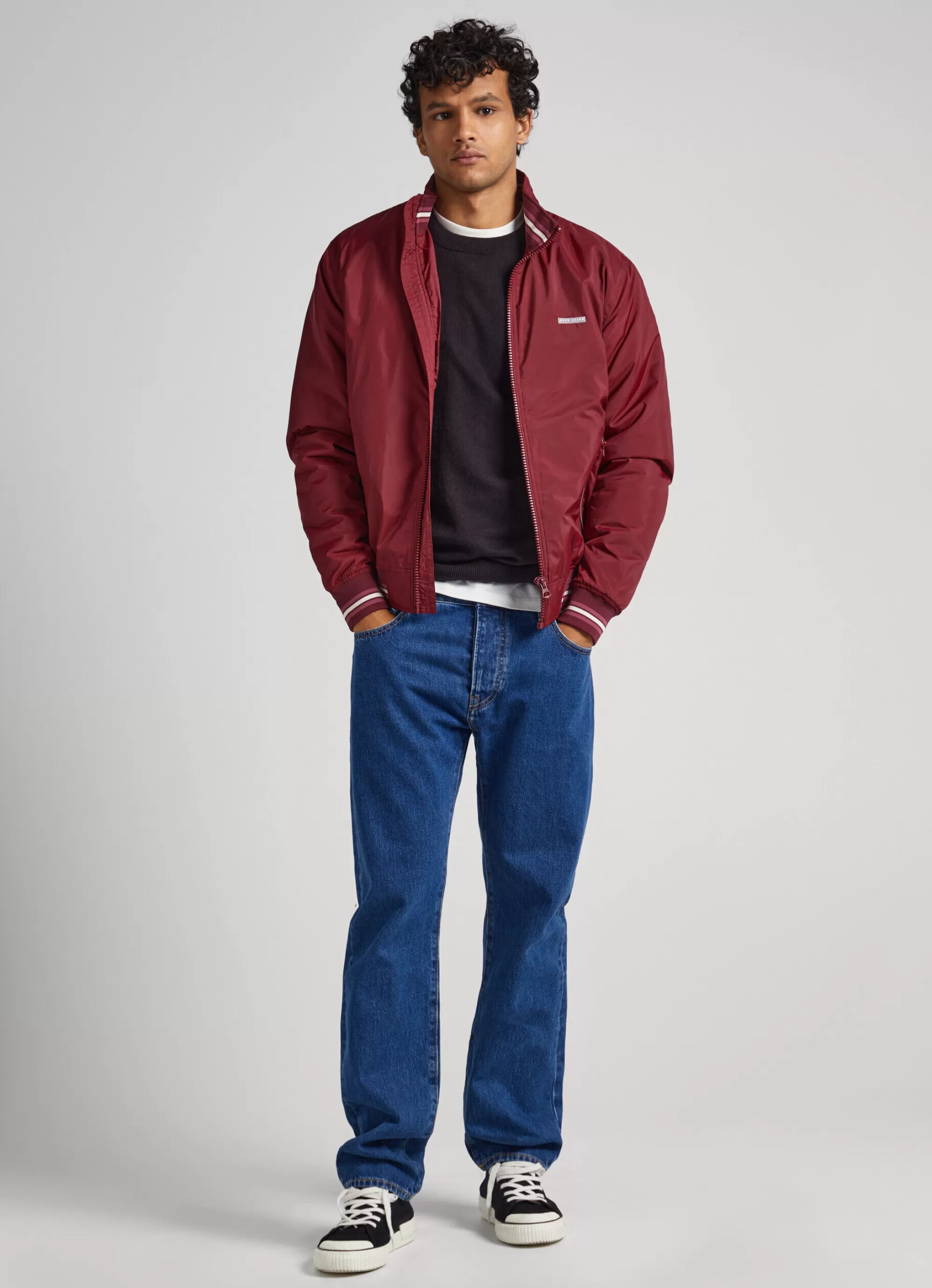 Homem Pepe Jeans Casaco E Jaquetas>Casaco Bomber Tecido Reciclado