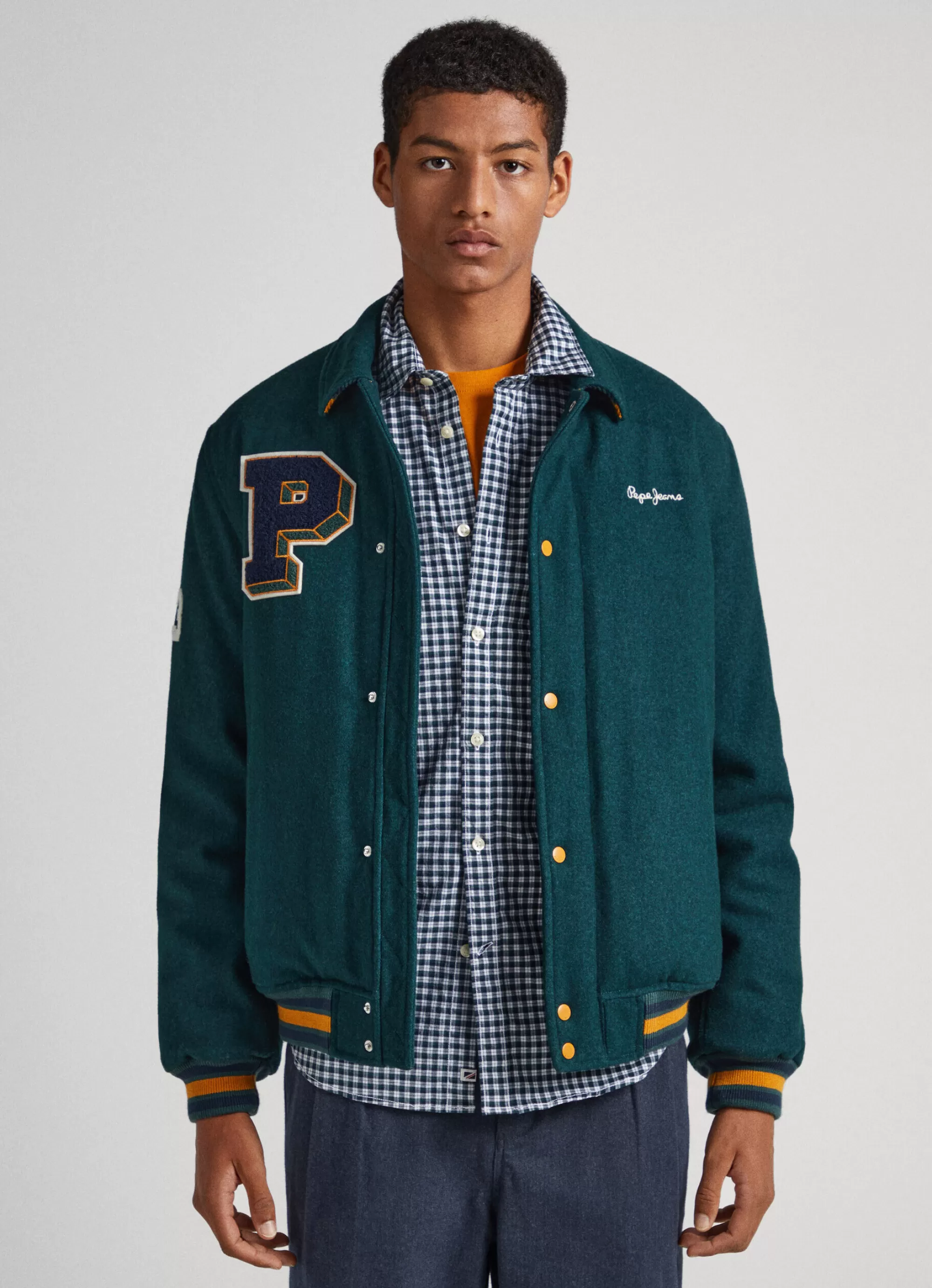 Homem Pepe Jeans Casaco E Jaquetas>Casaco Bomber Universitario