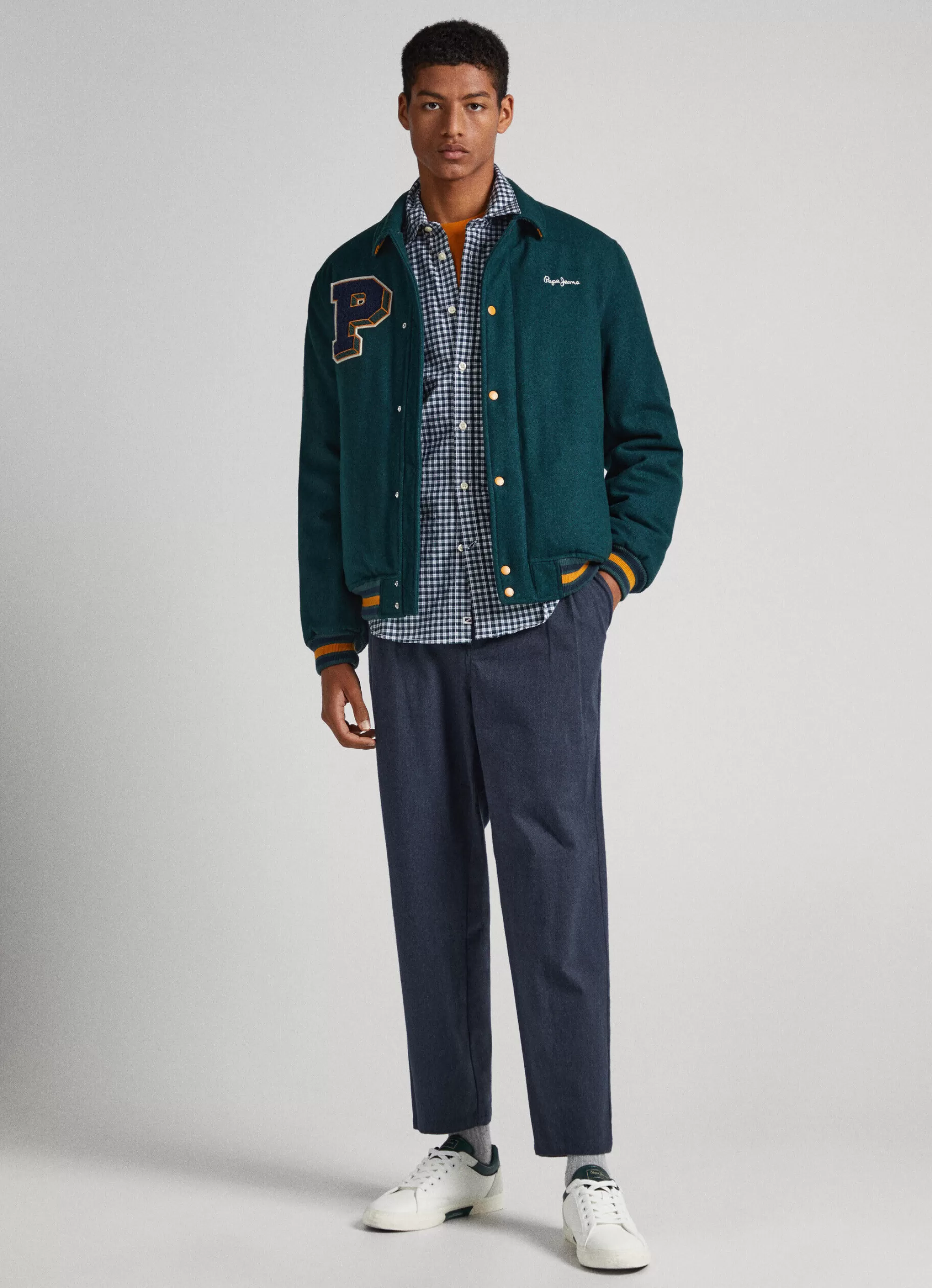 Homem Pepe Jeans Casaco E Jaquetas>Casaco Bomber Universitario