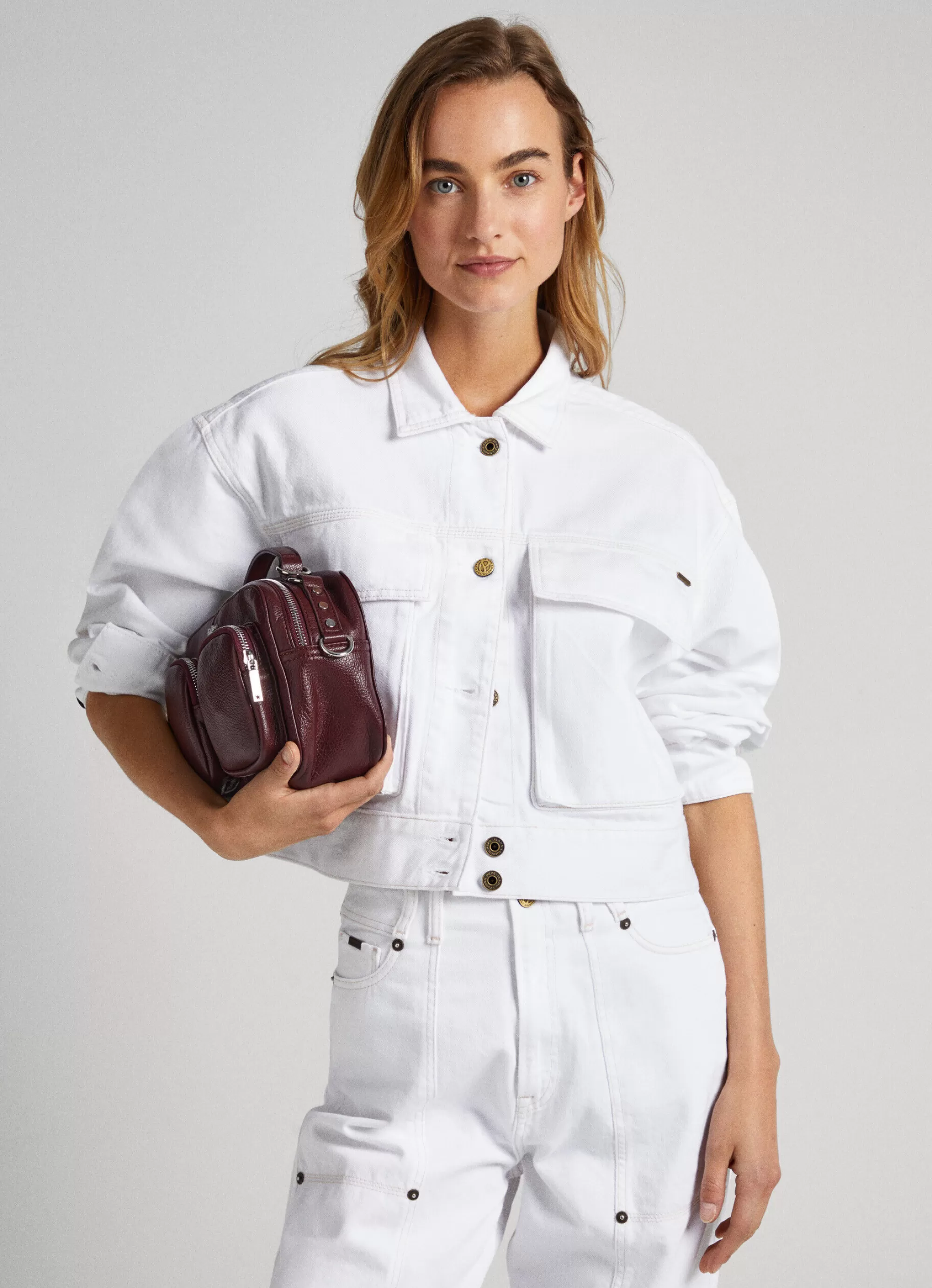 Mulher Pepe Jeans Casaco E Jaquetas>Casaco Boxy Fit