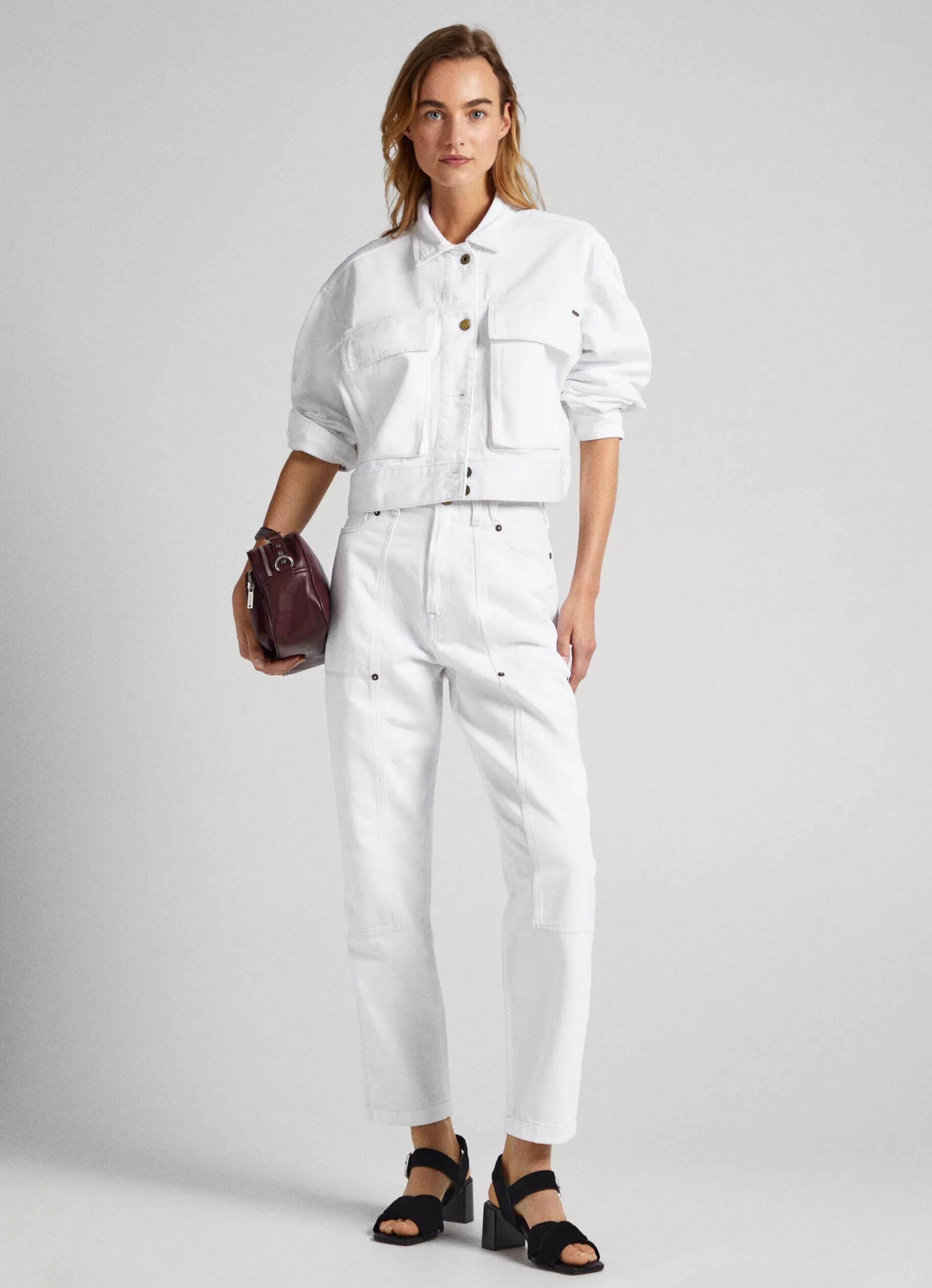 Mulher Pepe Jeans Casaco E Jaquetas>Casaco Boxy Fit